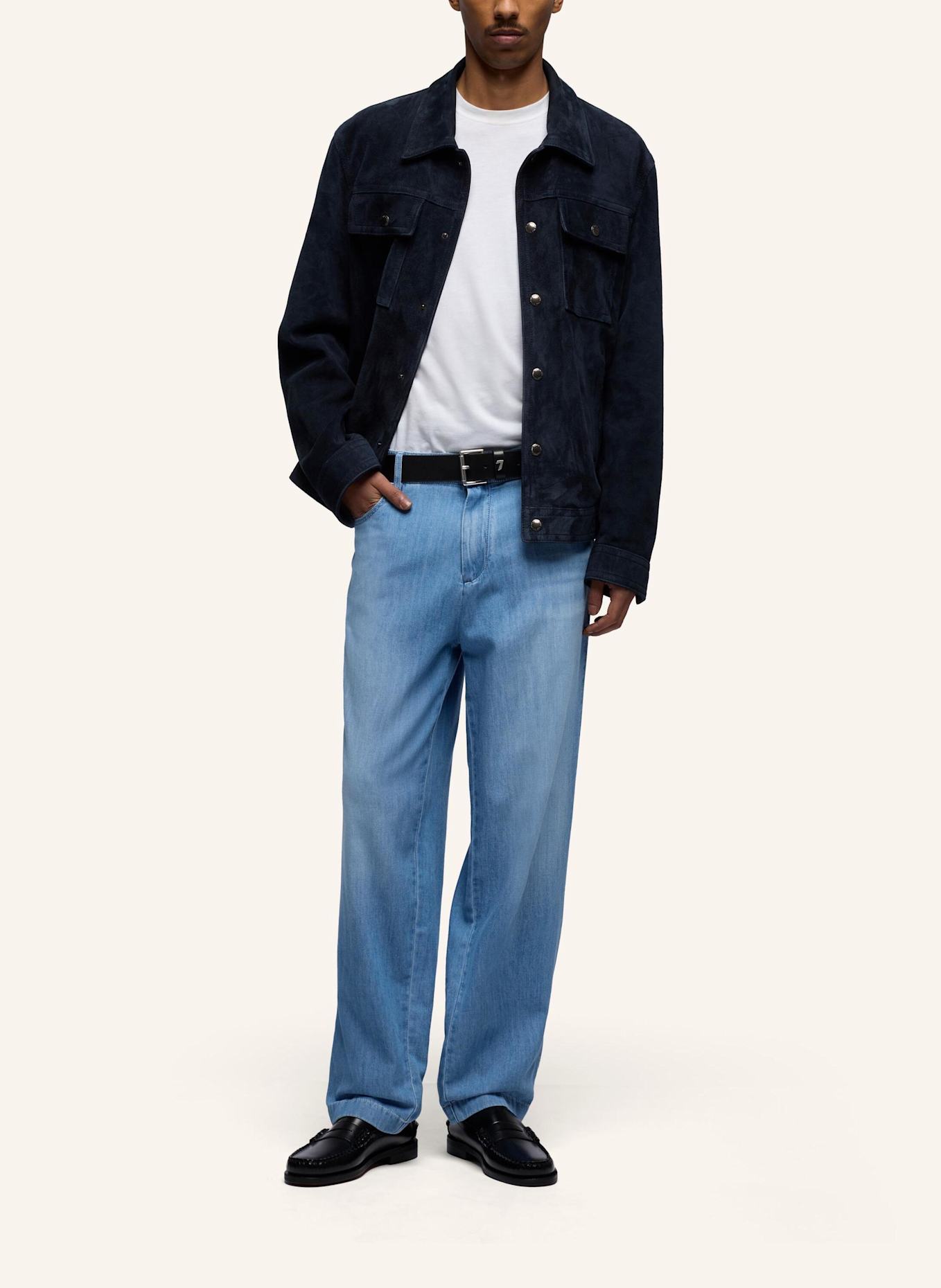 7 for all mankind Jeans HYBRID JOGGER Straight Fit: BLAU
