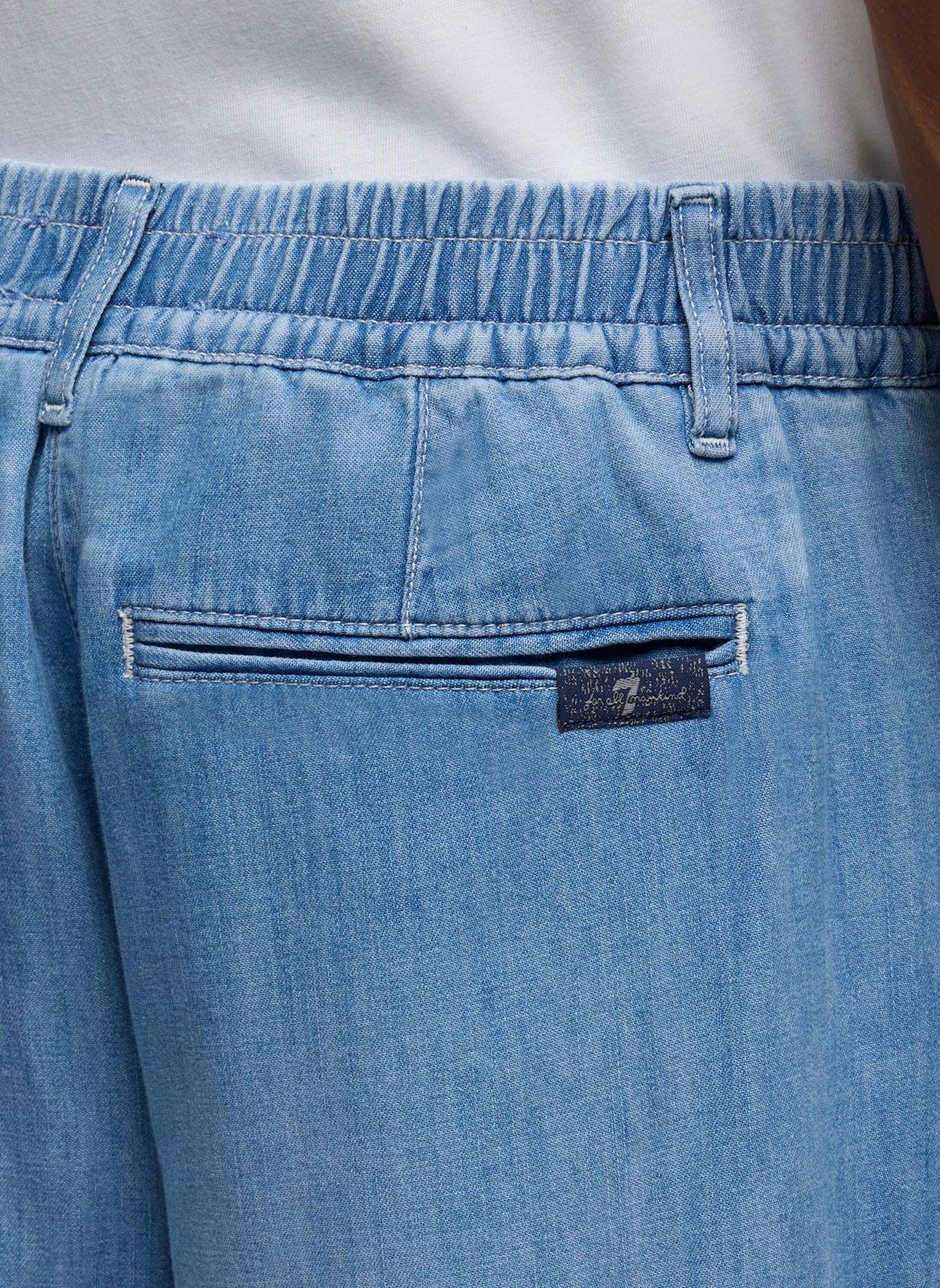 7 for all mankind Jeans HYBRID JOGGER Straight Fit: BLAU
