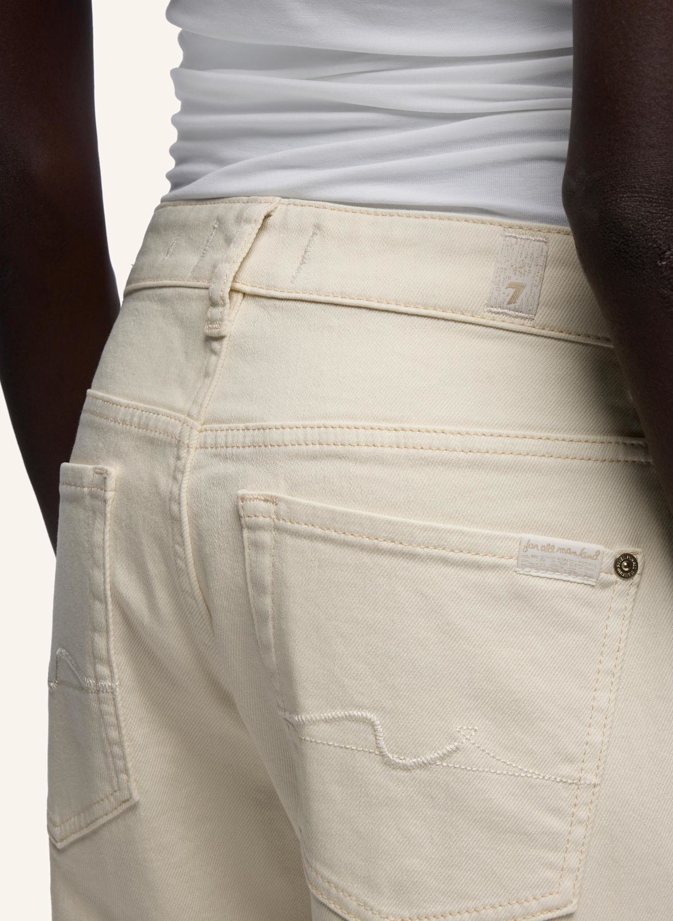 7 for all mankind Pants CALIE STRAIGHT Straight Fit: WEISS