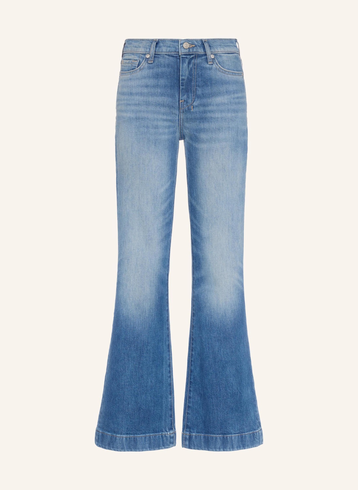 7 for all mankind Jeans DOJO TAILORLESS Flare Fit: BLAU
