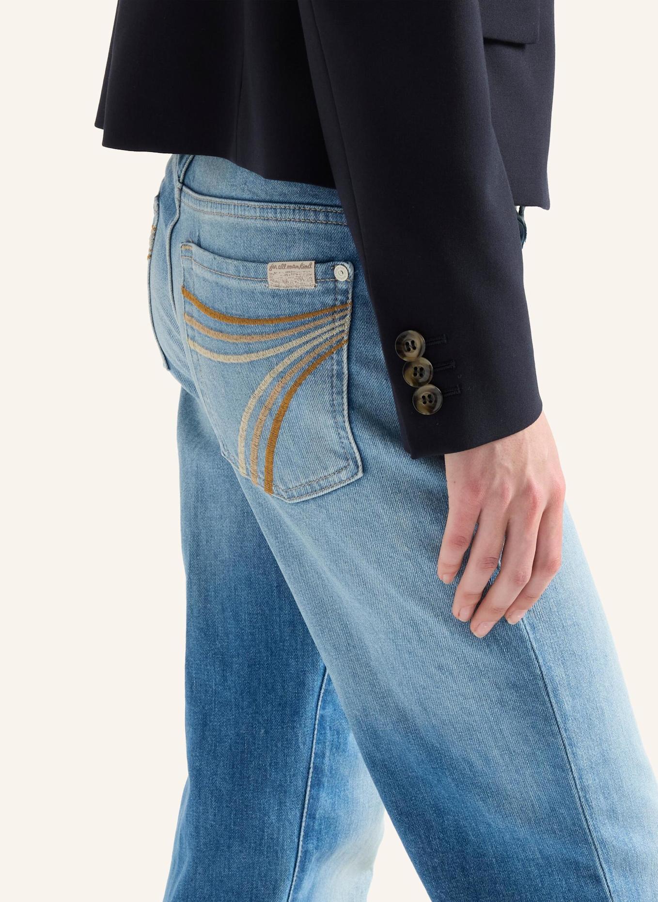 7 for all mankind Jeans DOJO TAILORLESS Flare Fit: BLAU