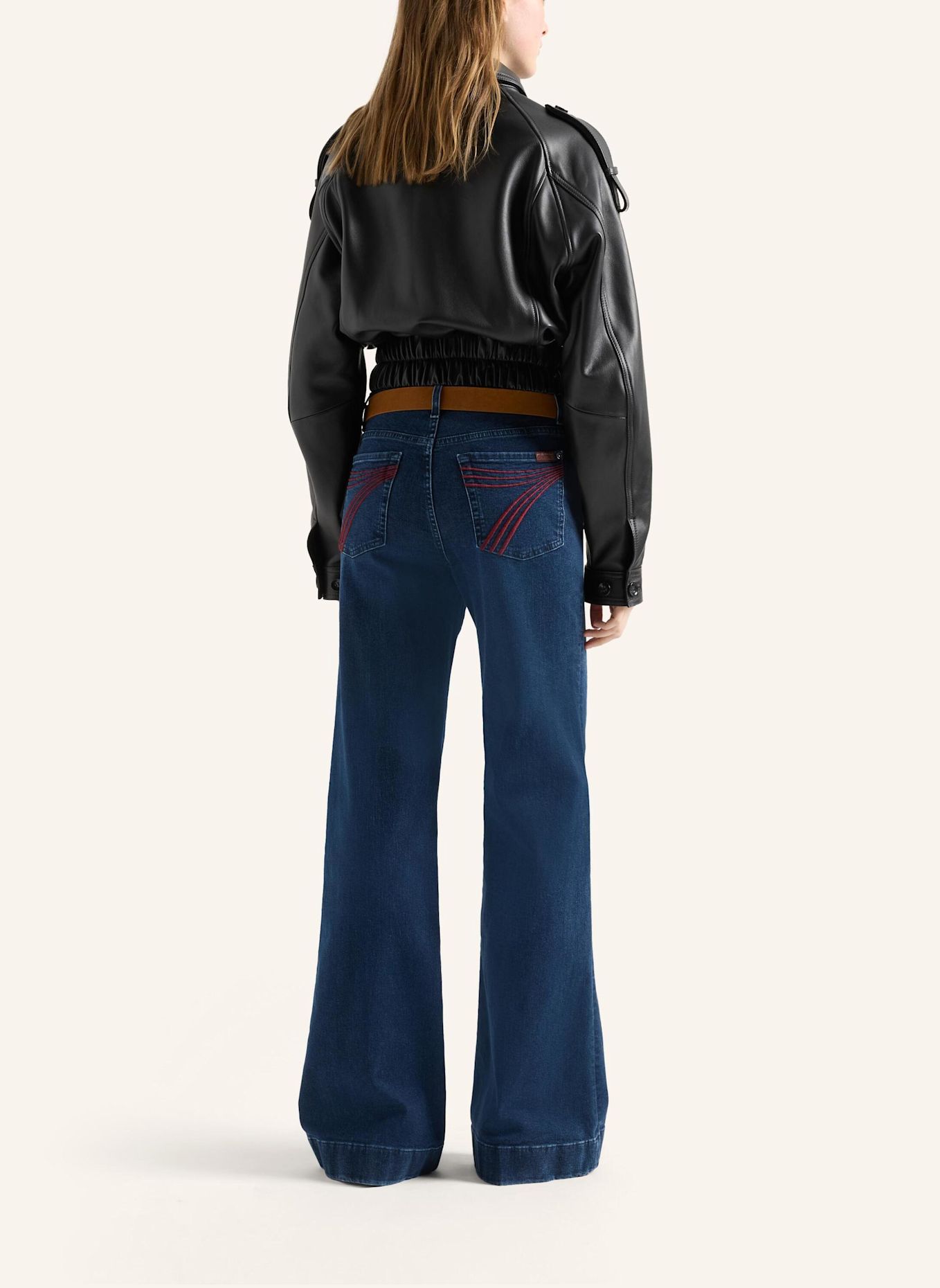 7 for all mankind Jeans MODERN DOJO Flare fit: BLAUW