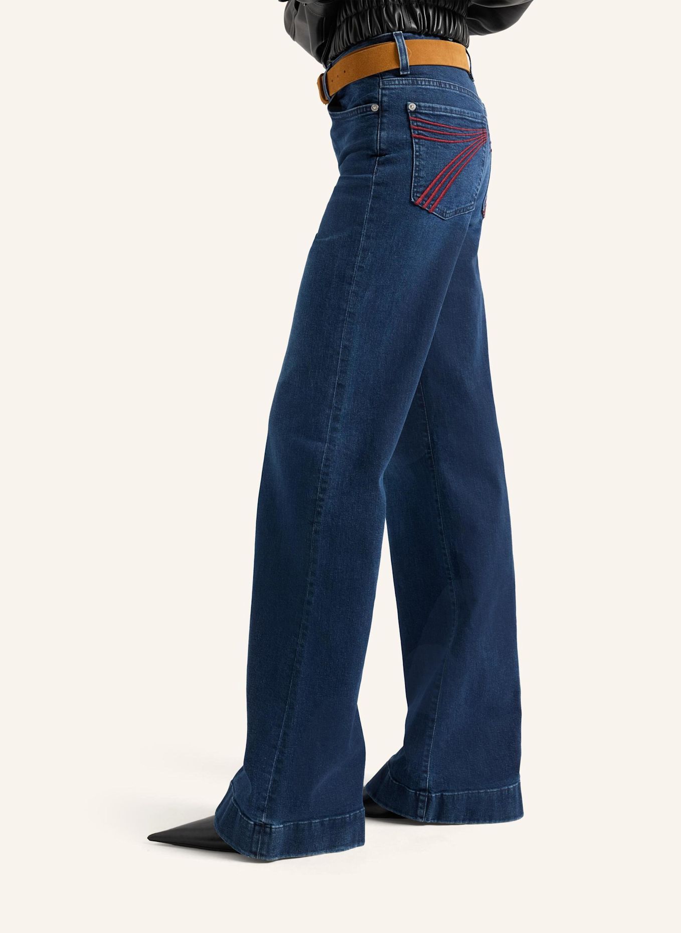 7 for all mankind Jeans MODERN DOJO Flare fit: BLAUW