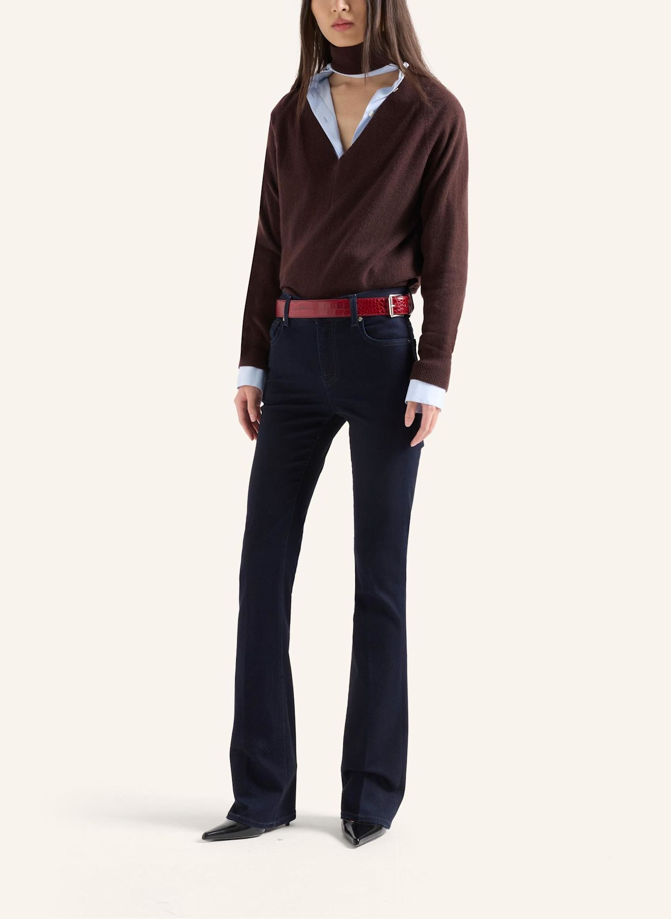 7 for all mankind Jeans BOOTCUT Bootcut fit: BLAU