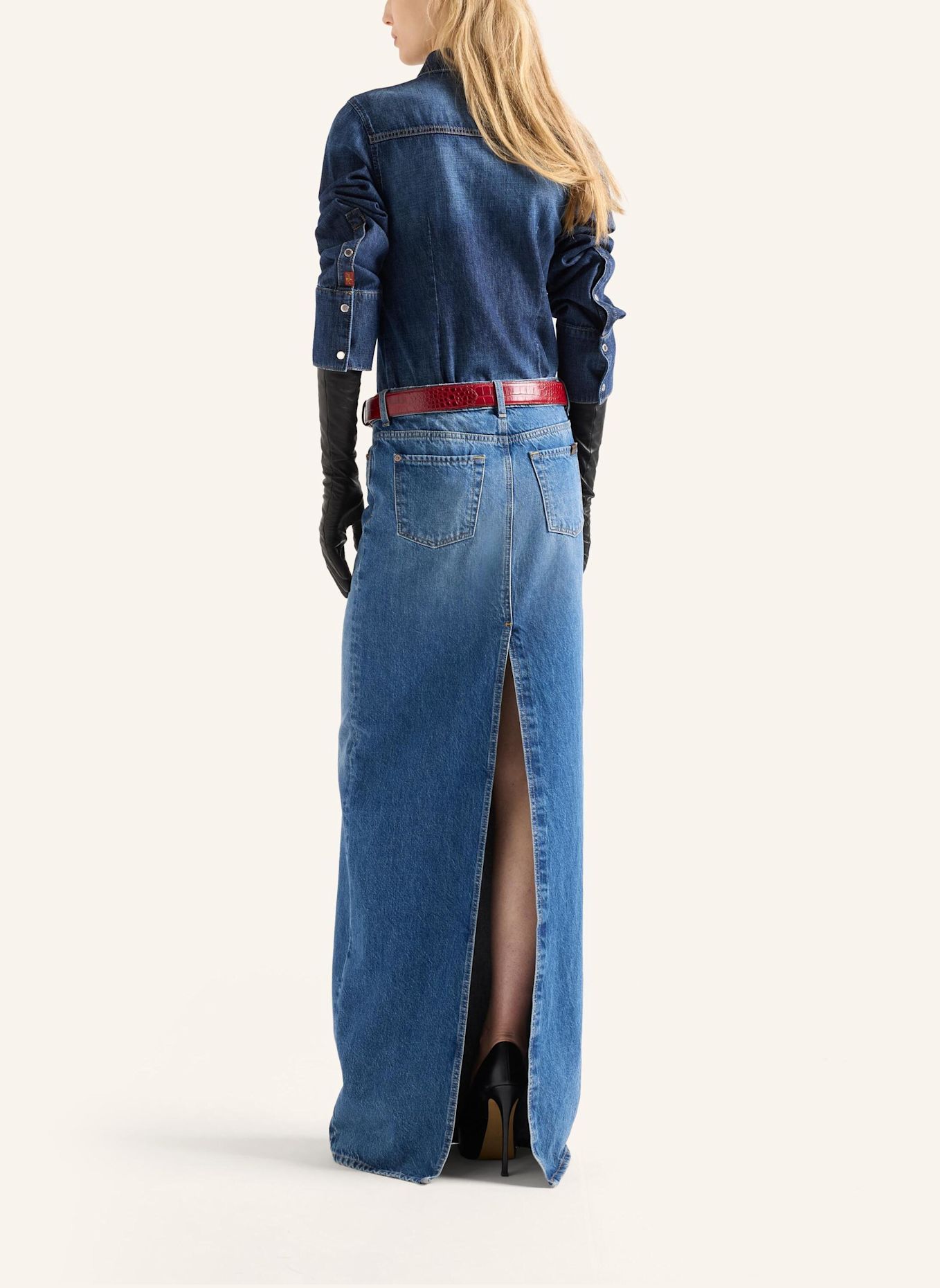 7 for all mankind Denim CLEAR SHIRT Shirt fit: BLAUW