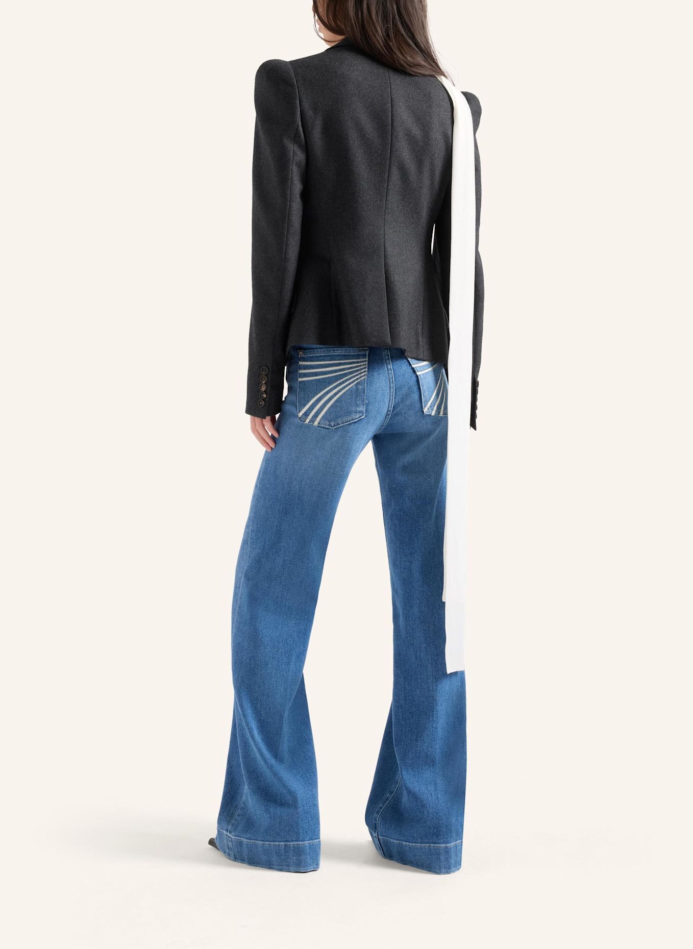 7 for all mankind Jeans MODERN DOJO Flare fit: BLAU