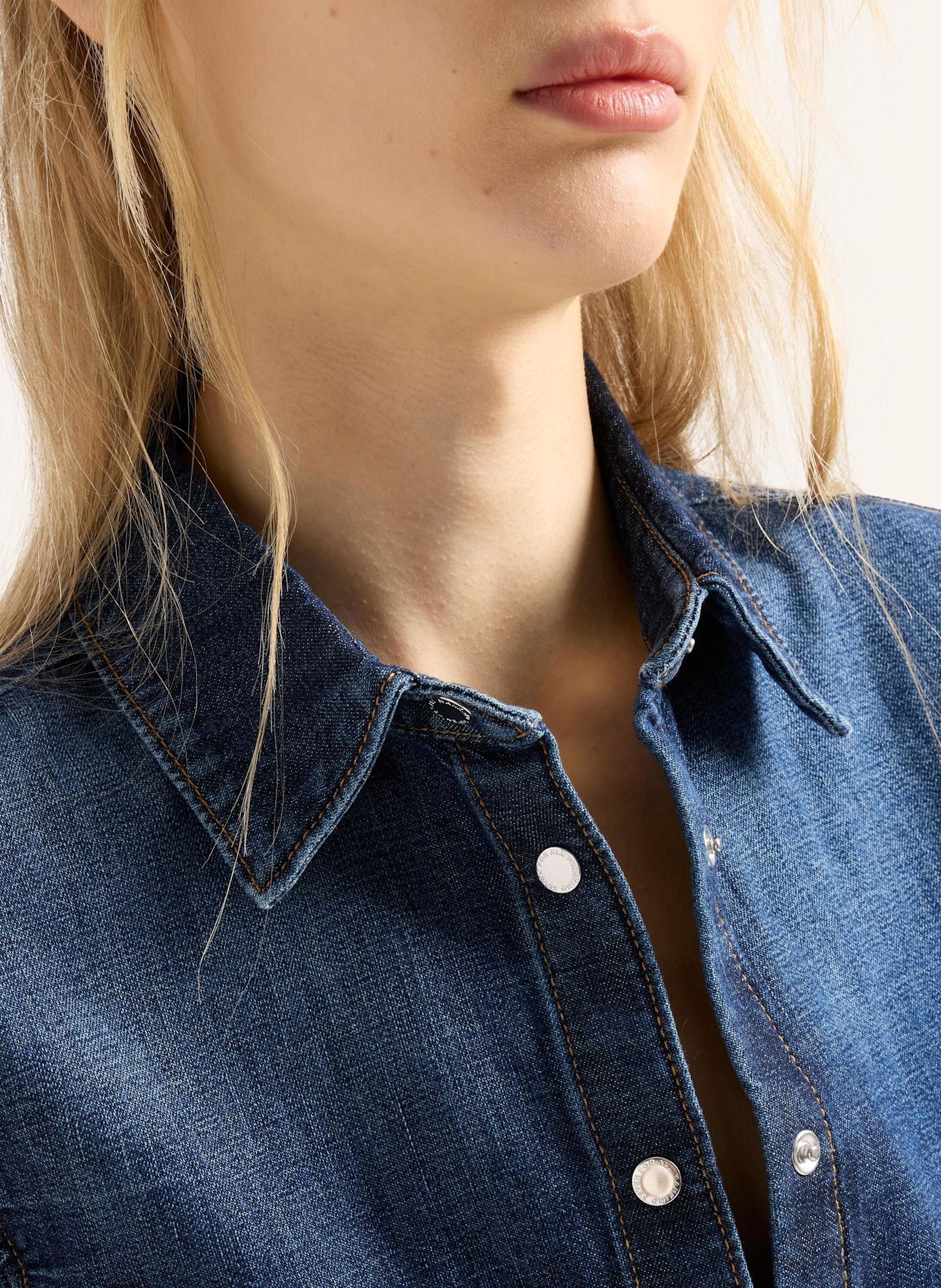 7 for all mankind Denim CLEAR SHIRT Shirt fit: BLAUW