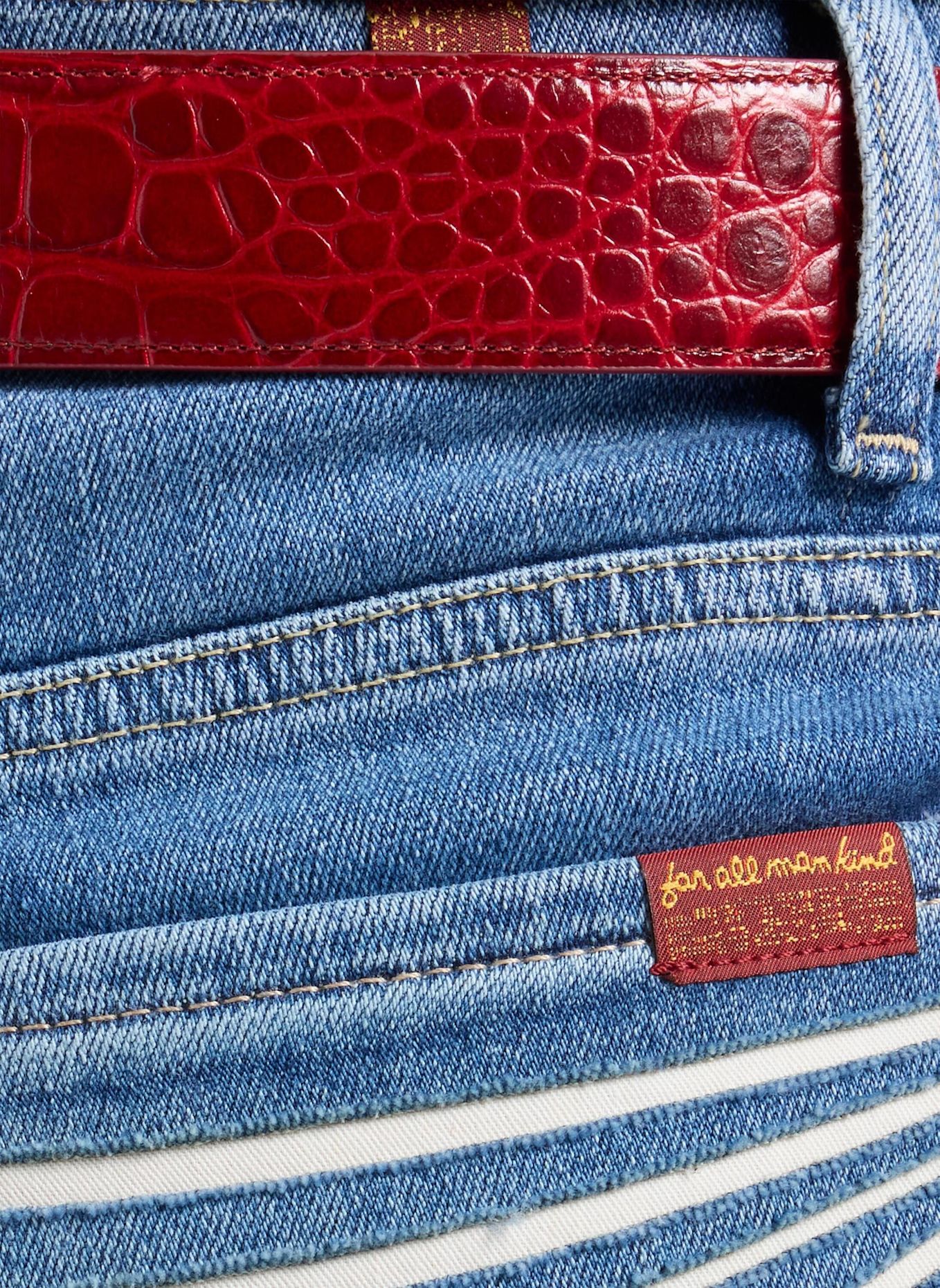 7 for all mankind Jeans MODERN DOJO Flare fit: BLAU