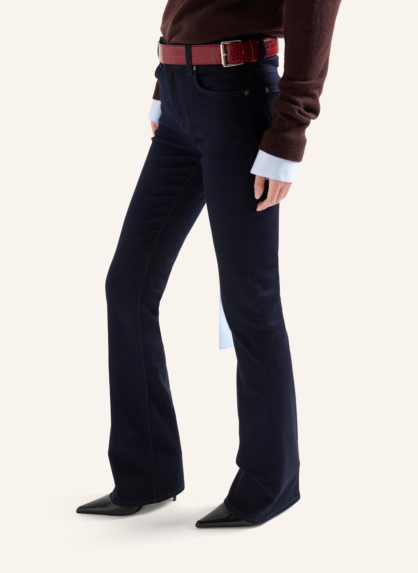 7 for all mankind Jeans BOOTCUT Bootcut-pasvorm: BLAUW
