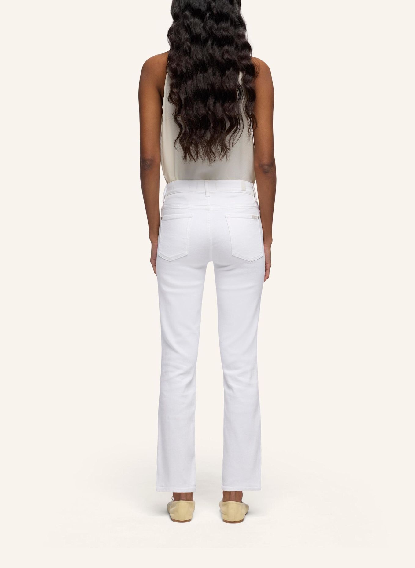 7 for all mankind Jeans ROXANNE ANKLE Skinny fit: WEISS