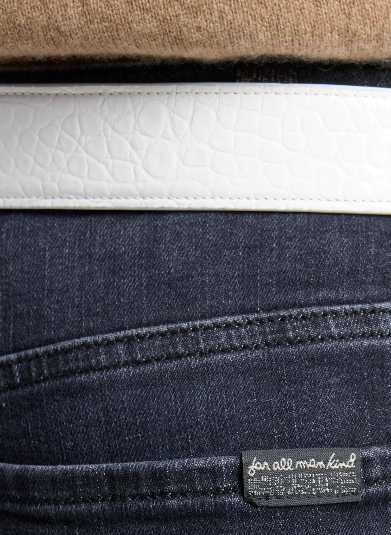 7 for all mankind Jeans THE SLIM Slim fit: SCHWARZ