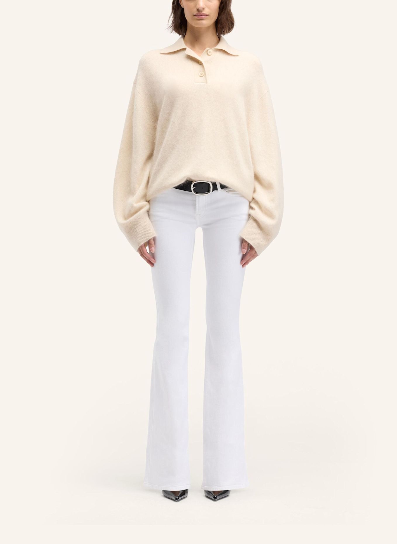 7 for all mankind Jeans ORIGINAL BOOTCUT TAILORLESS Bootcut fit: WEISS