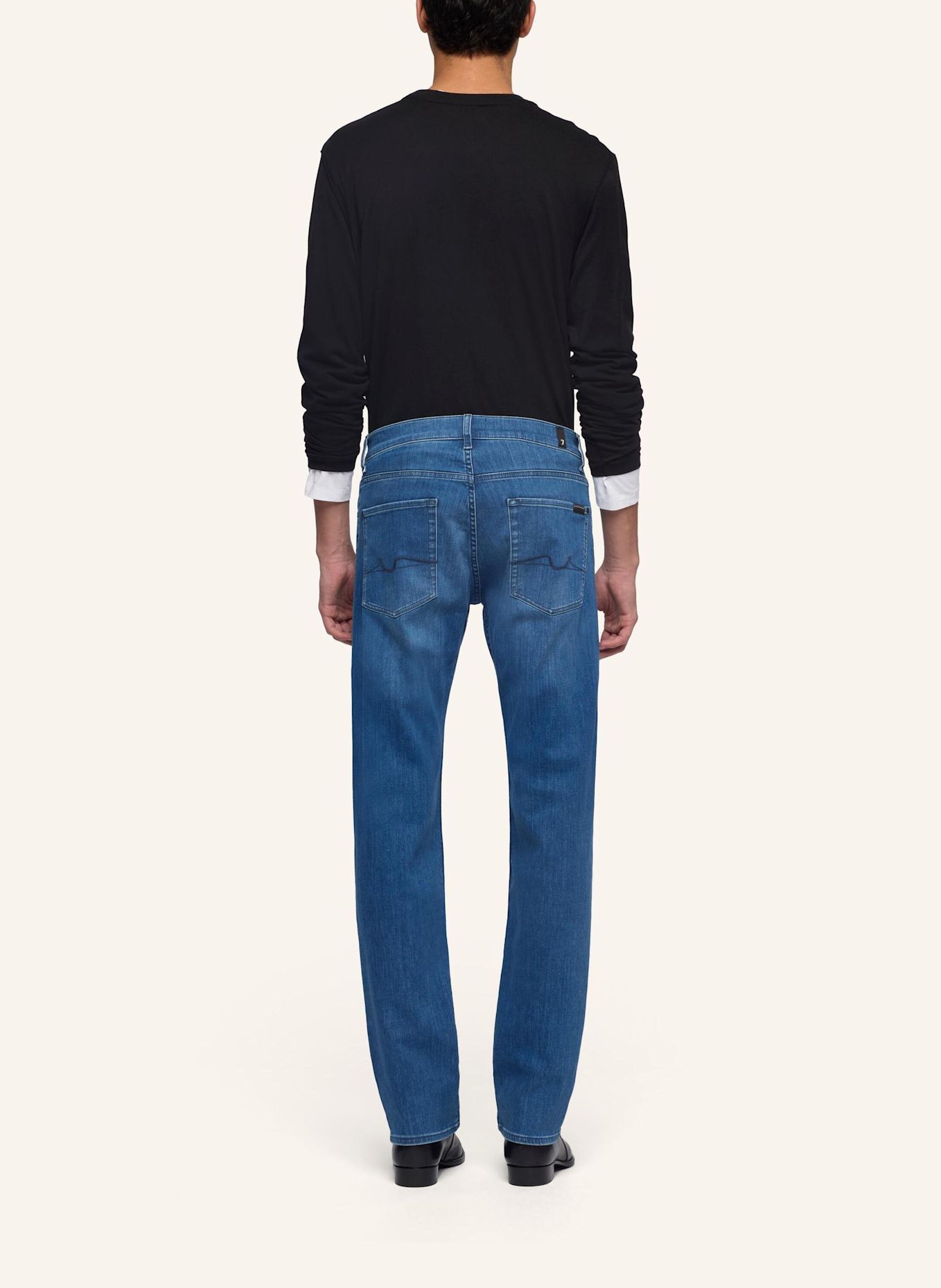 7 for all mankind Jeans STANDARD Straight fit: BLAUW