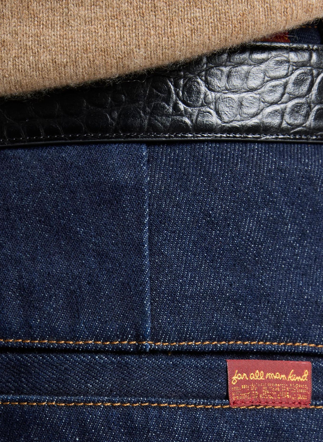 7 for all mankind Jeans LOW STRAIGHT Straight fit: BLAUW