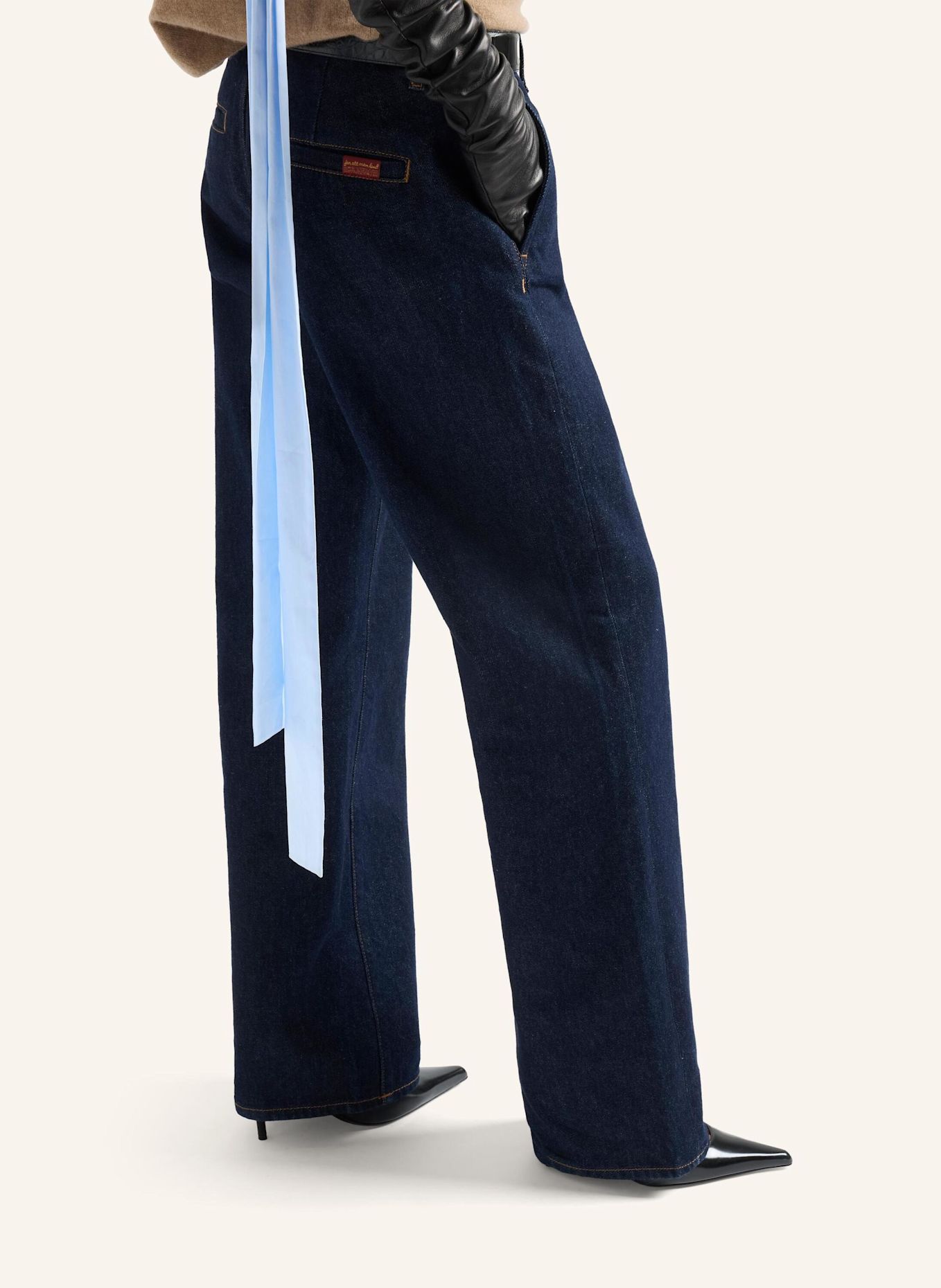 7 for all mankind Jeans LOW STRAIGHT Straight fit: BLAUW