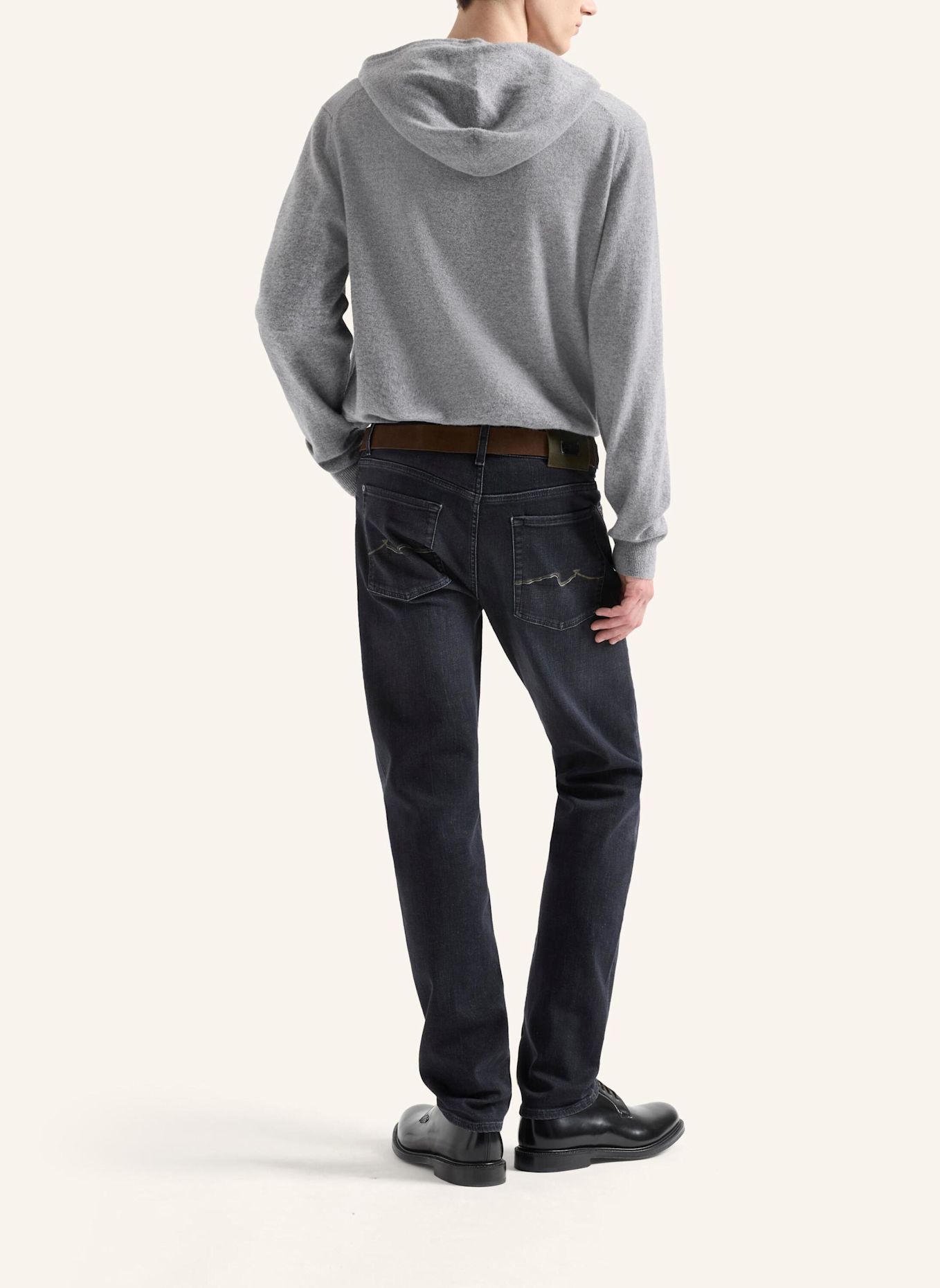 7 for all mankind Jeans SLIMMY Skinny fit: SCHWARZ