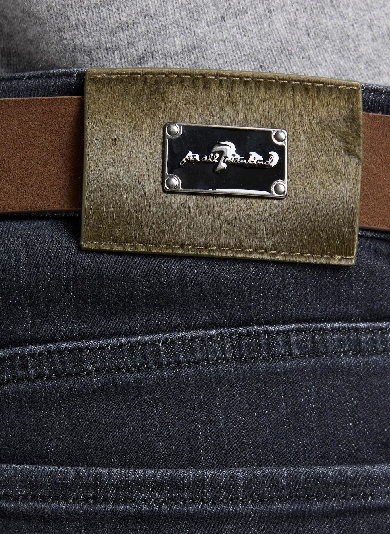 7 for all mankind Jeans SLIMMY Skinny fit: SCHWARZ