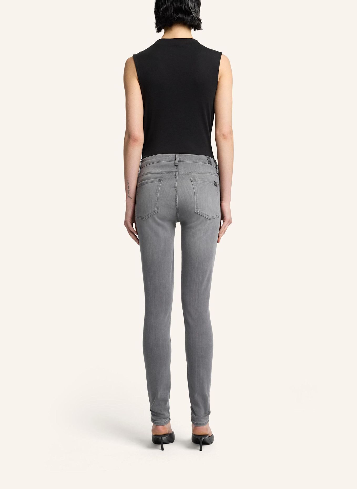 7 for all mankind Jeans HW SKINNY Skinny fit: GRAU