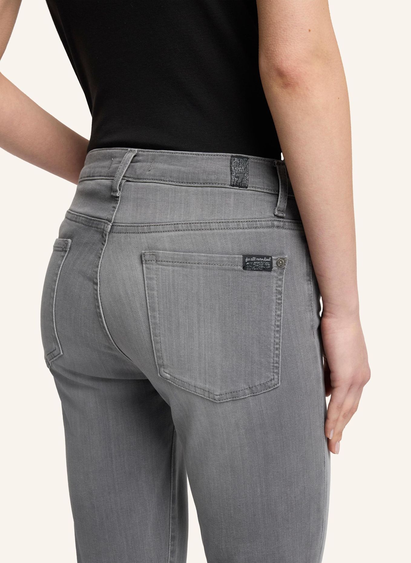 7 for all mankind Jeans HW SKINNY Skinny fit: GRAU