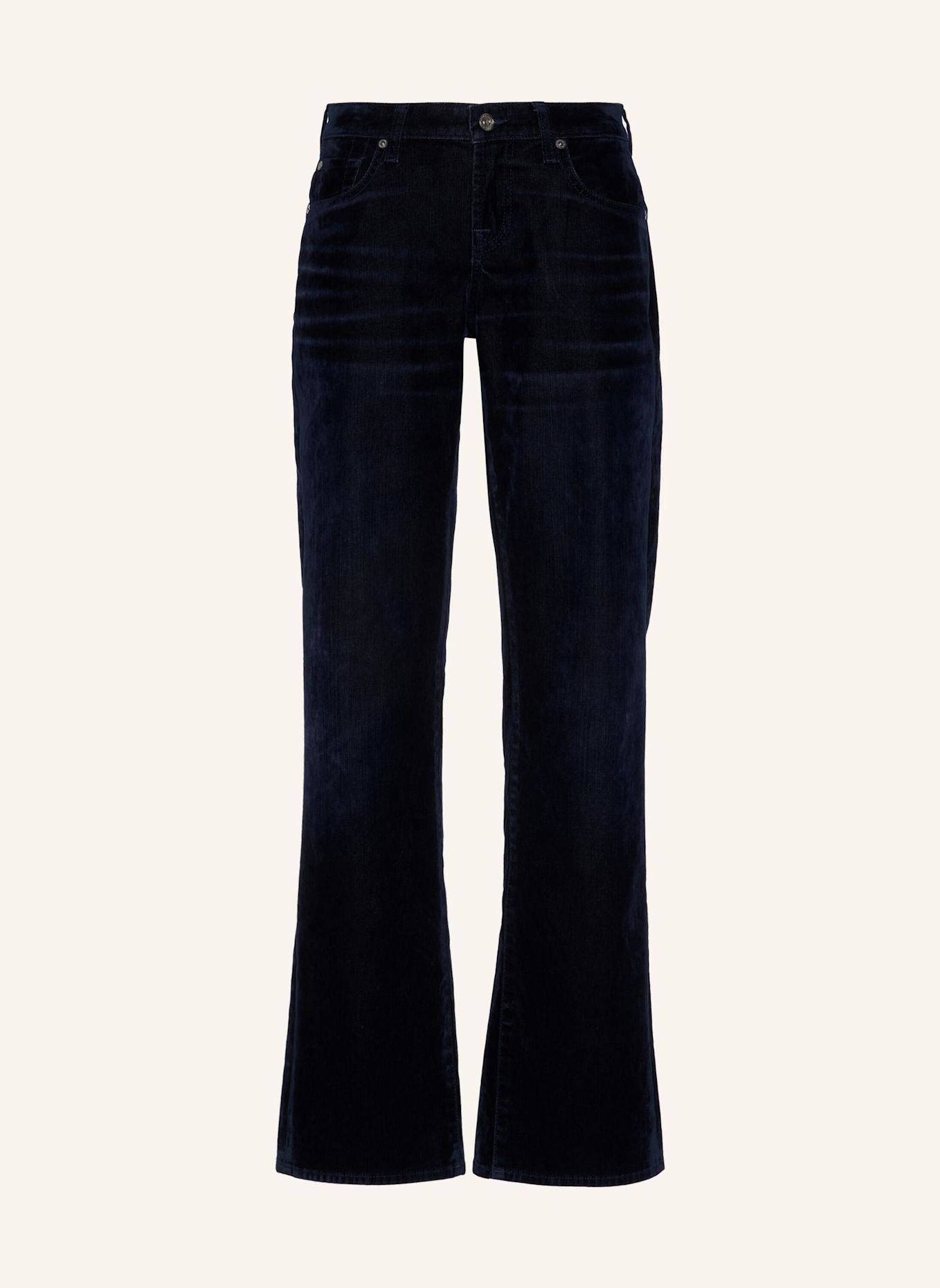 7 for all mankind Pants LOW STRAIGHT Straight fit: BLAU