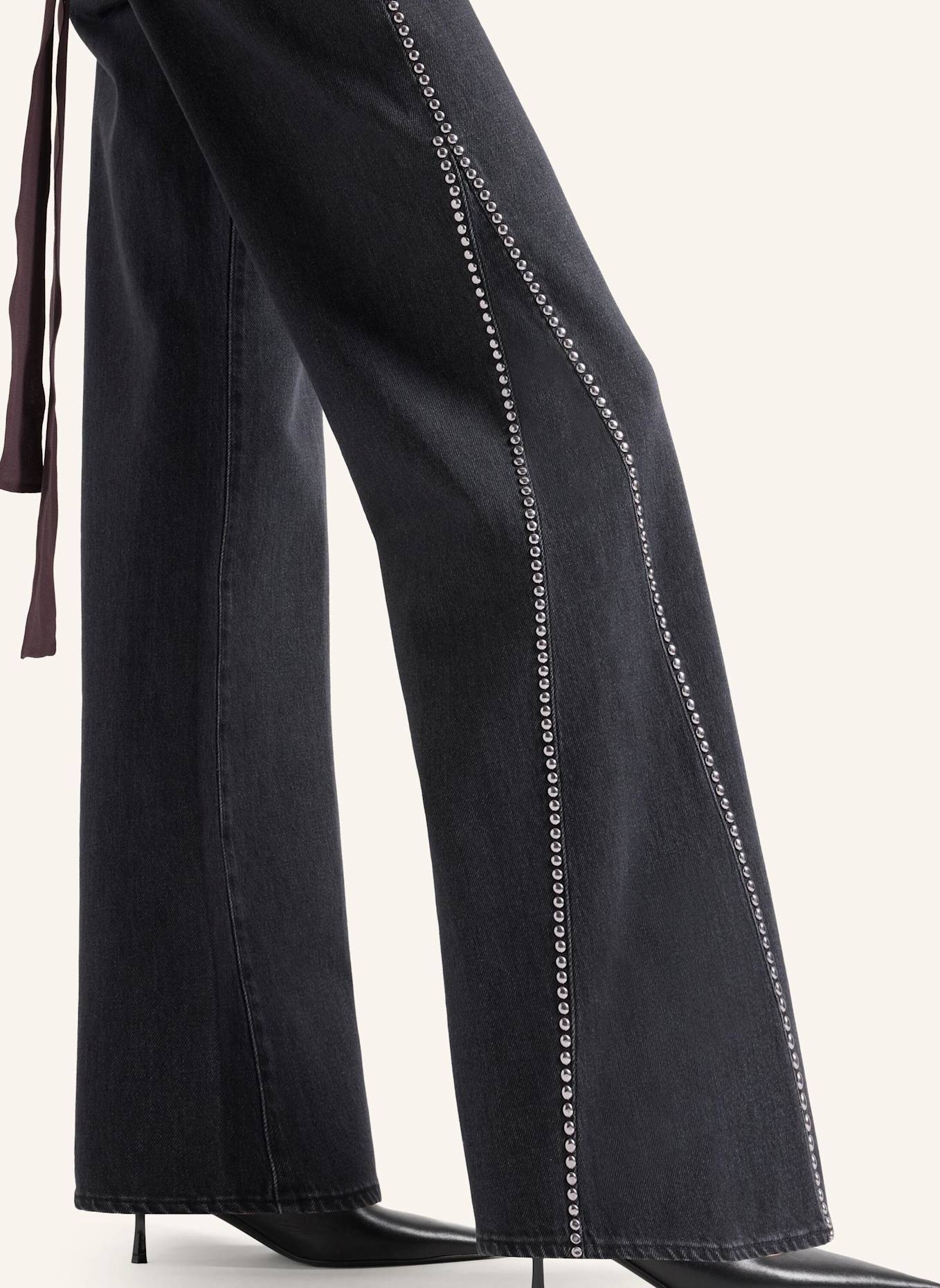 7 for all mankind Jeans LOTTA Wide fit: ZWART