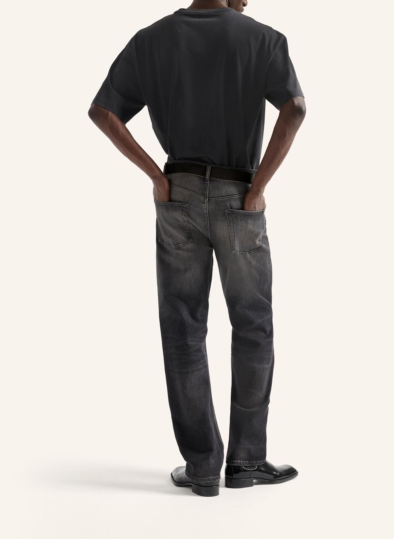 7 for all mankind Gebreid T-shirt met korte mouwen en print: ZWART