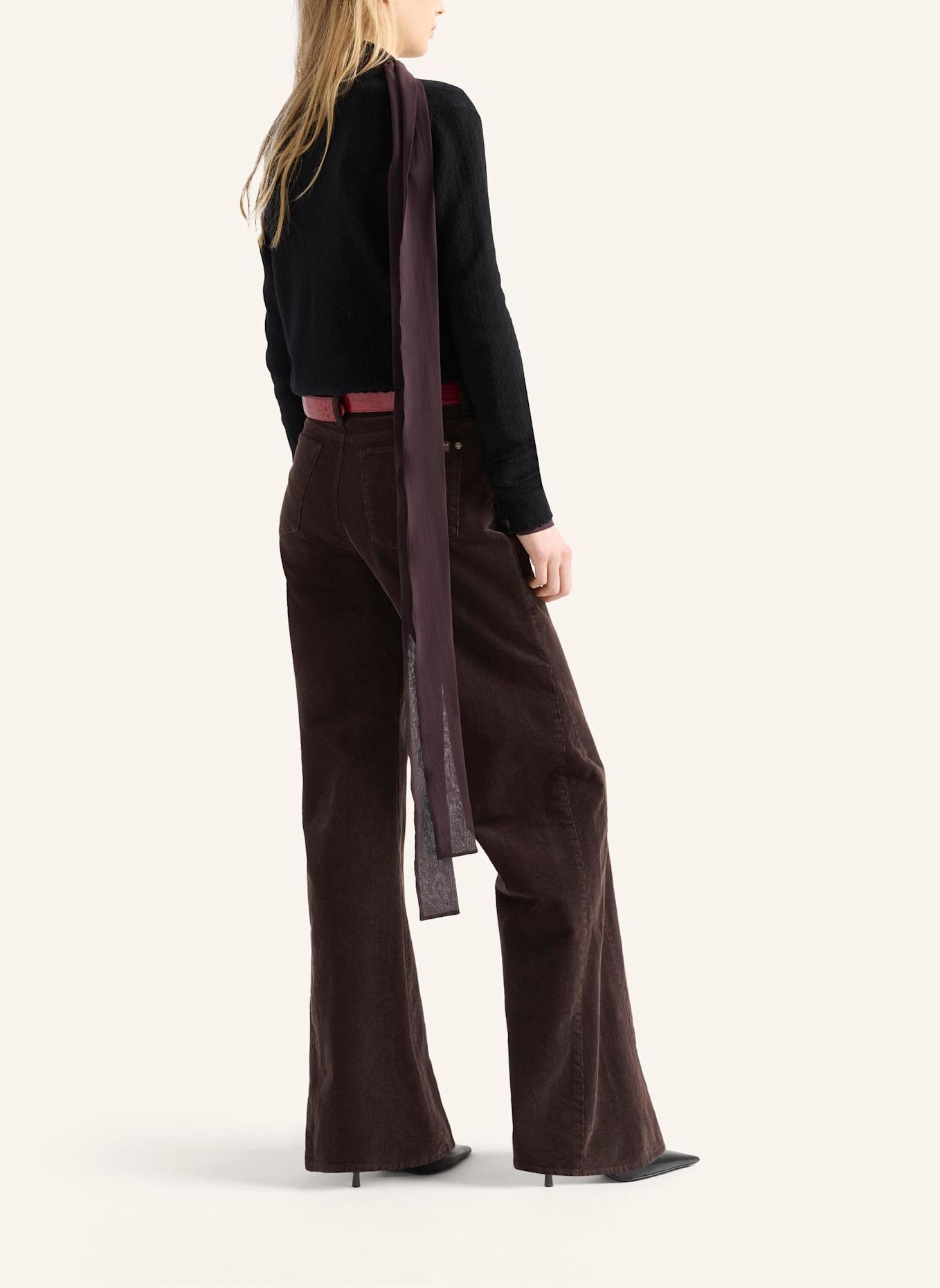7 for all mankind Pants LOTTA Wide fit: BRAUN