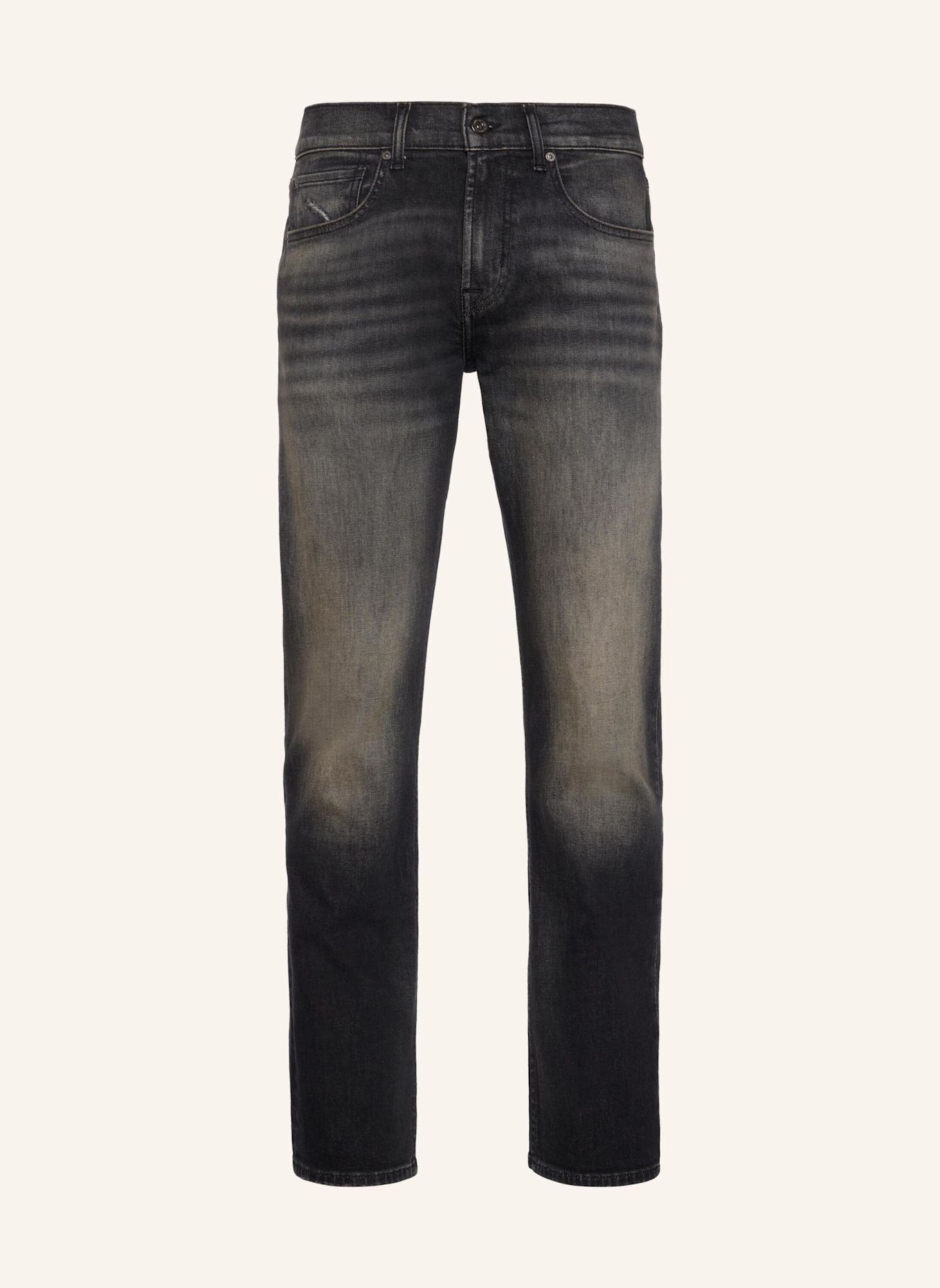 7 for all mankind Jeans THE STRAIGHT 32" Straight fit: SCHWARZ