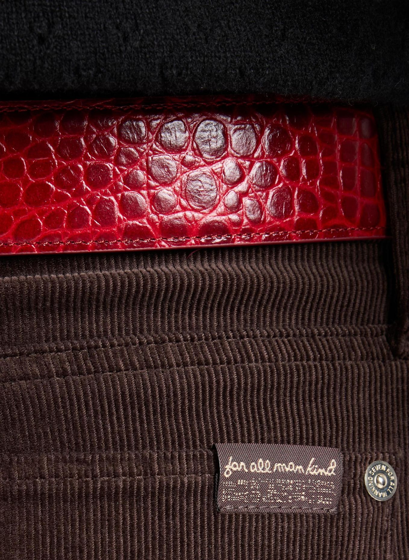 7 for all mankind Pants LOTTA Wide fit: BRAUN
