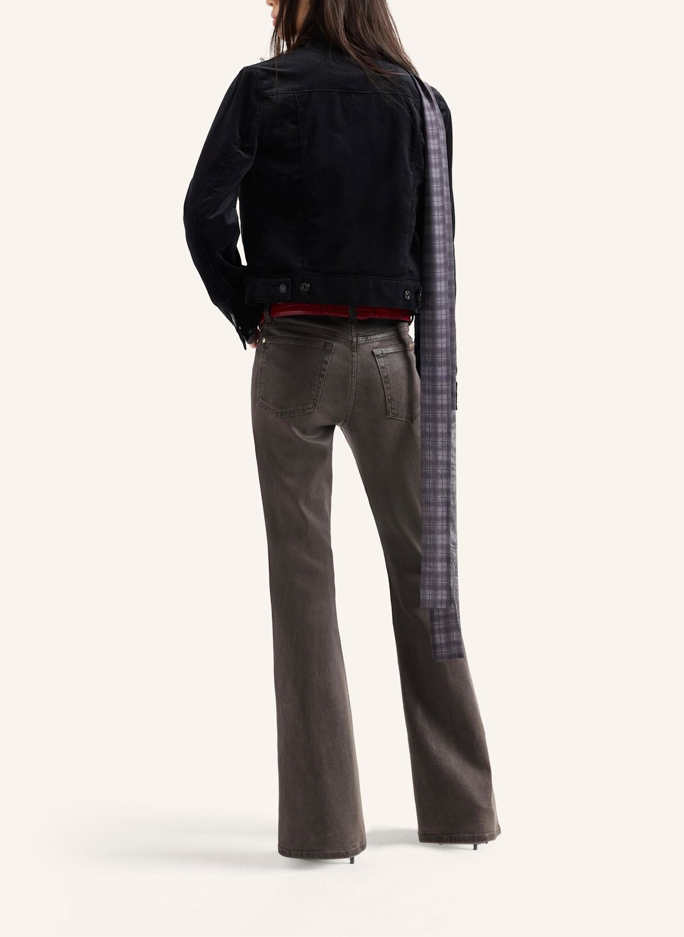 7 for all mankind Broeken THE LEGGY BOOTCUT Bootcut-pasvorm: BRUIN