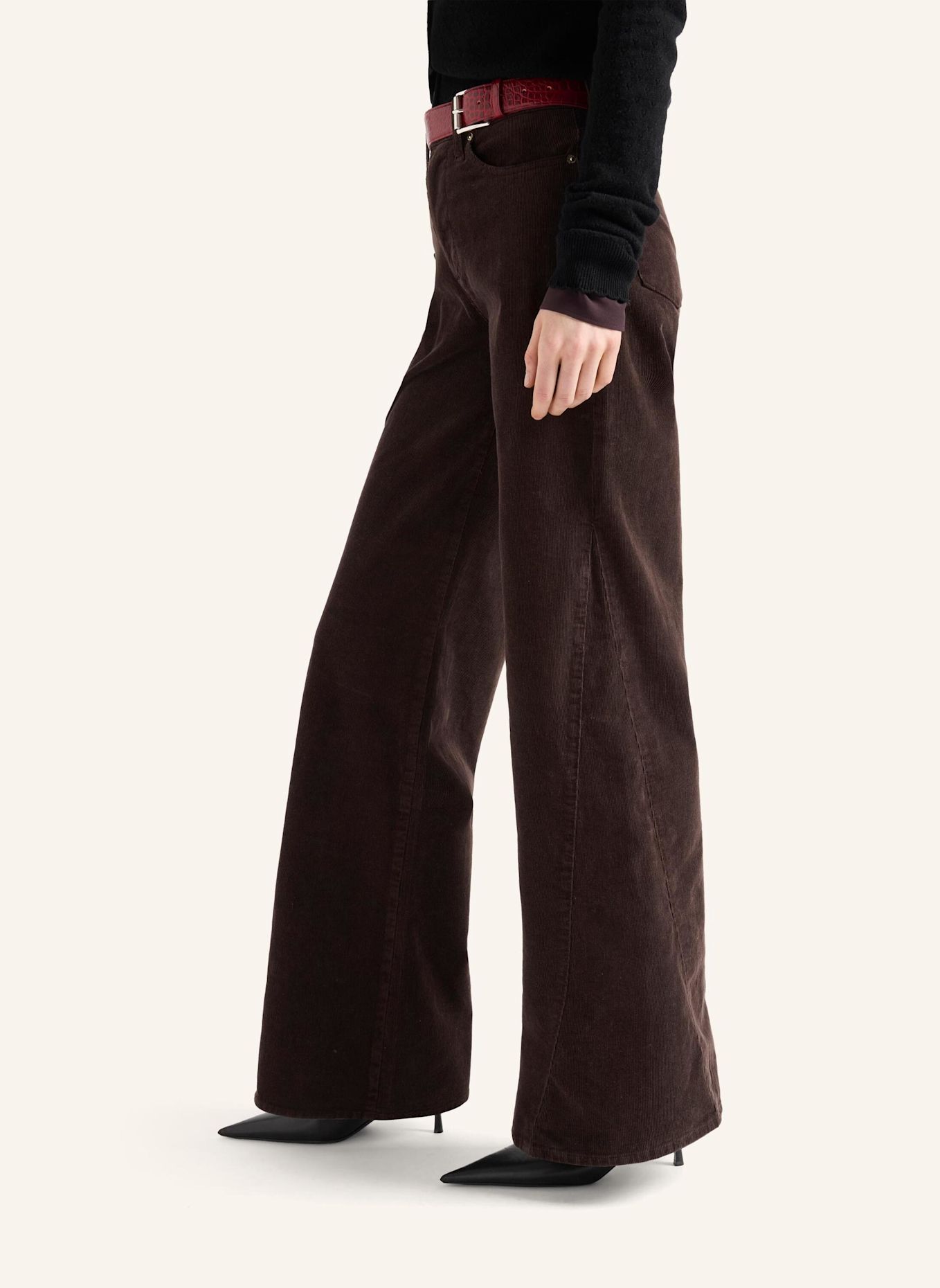 7 for all mankind Pants LOTTA Wide fit: BRAUN