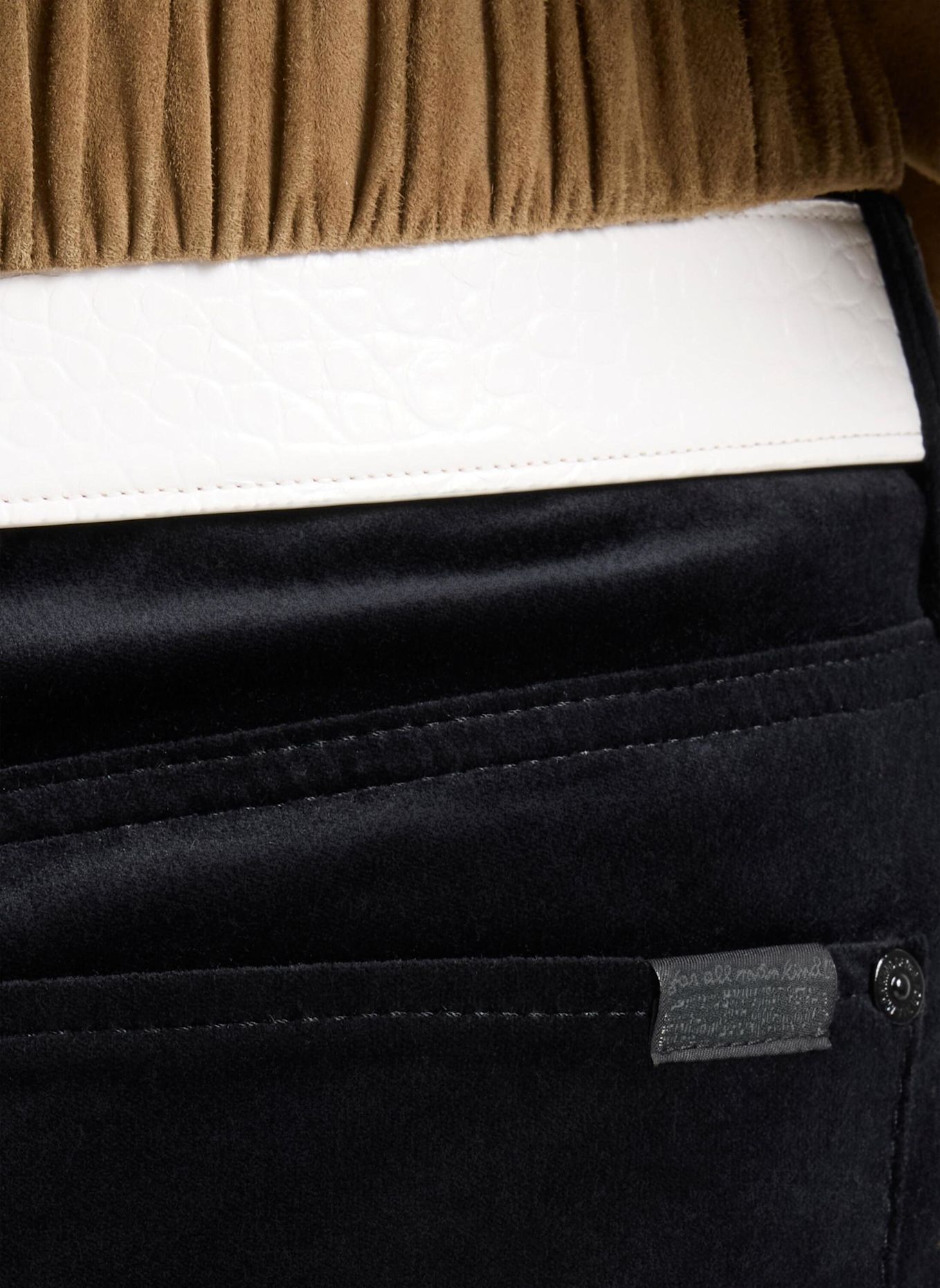 7 for all mankind Jeans THE SLIM Slim fit: SCHWARZ