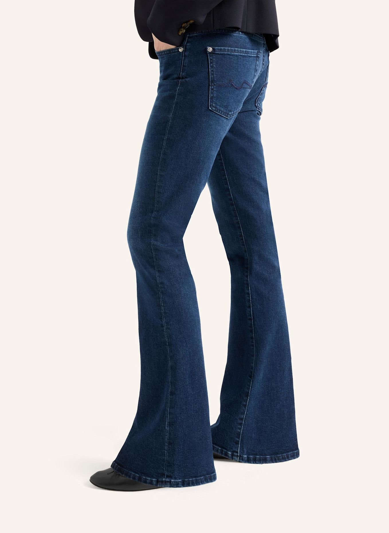 7 for all mankind Jeans BOOTCUT TAILORLESS Bootcut fit: BLAU