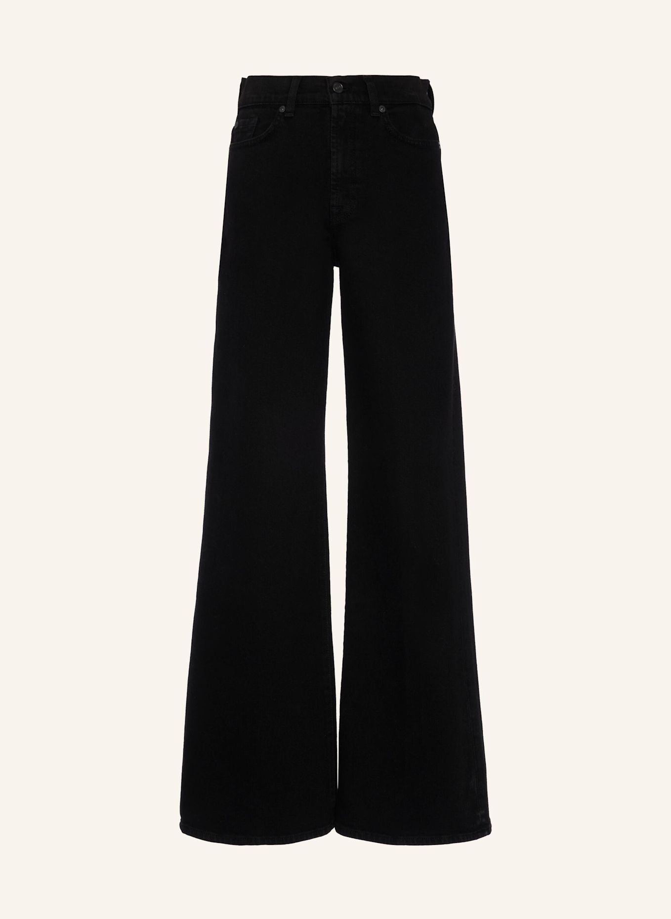 7 for all mankind Jeans LOTTA Wide fit: SCHWARZ