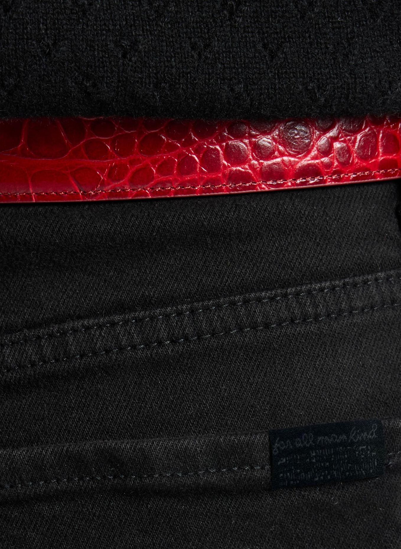 7 for all mankind Jeans LOTTA Wide fit: SCHWARZ