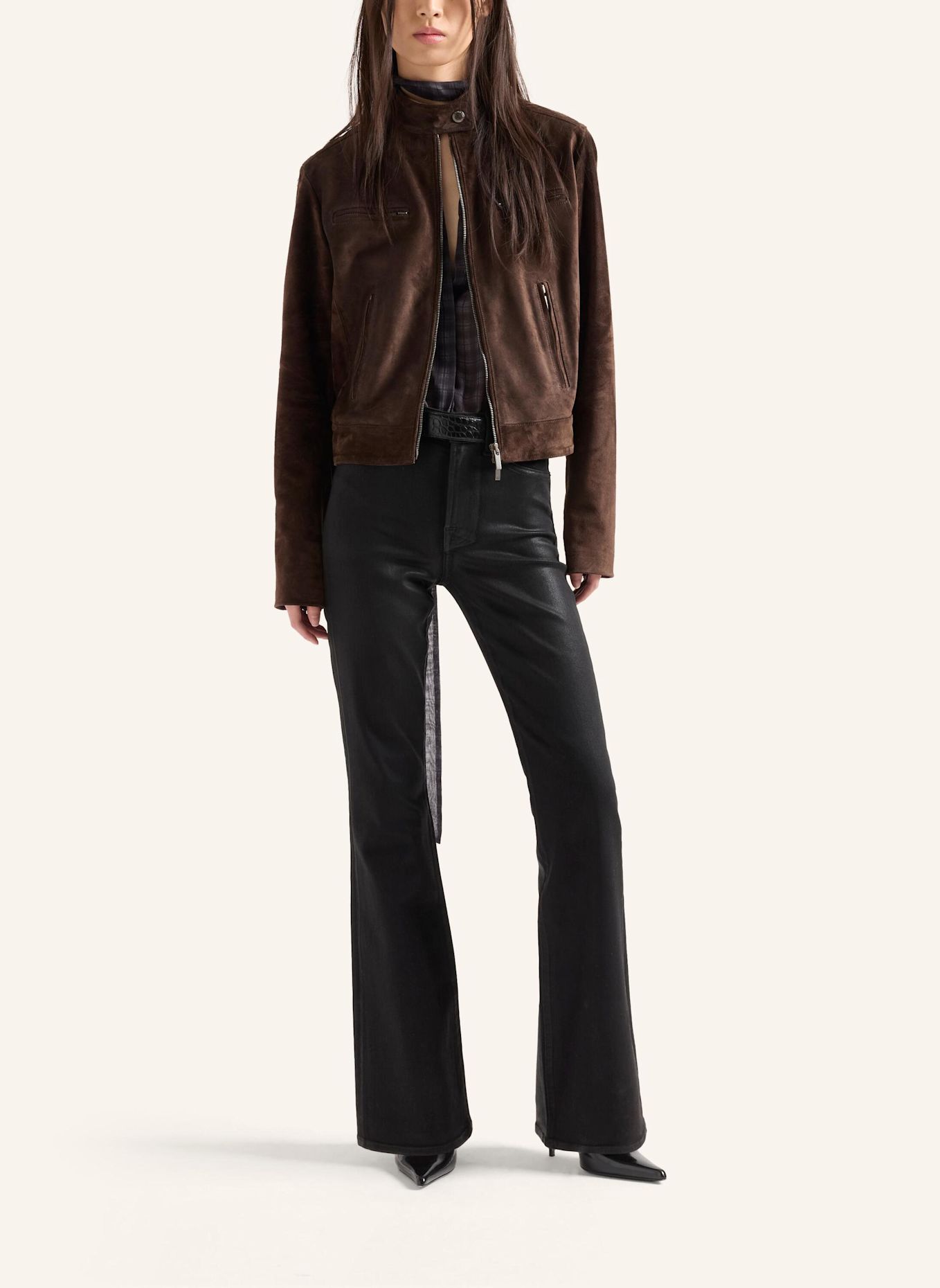 7 for all mankind Jeans THE LEGGY BOOTCUT Bootcut fit: SCHWARZ