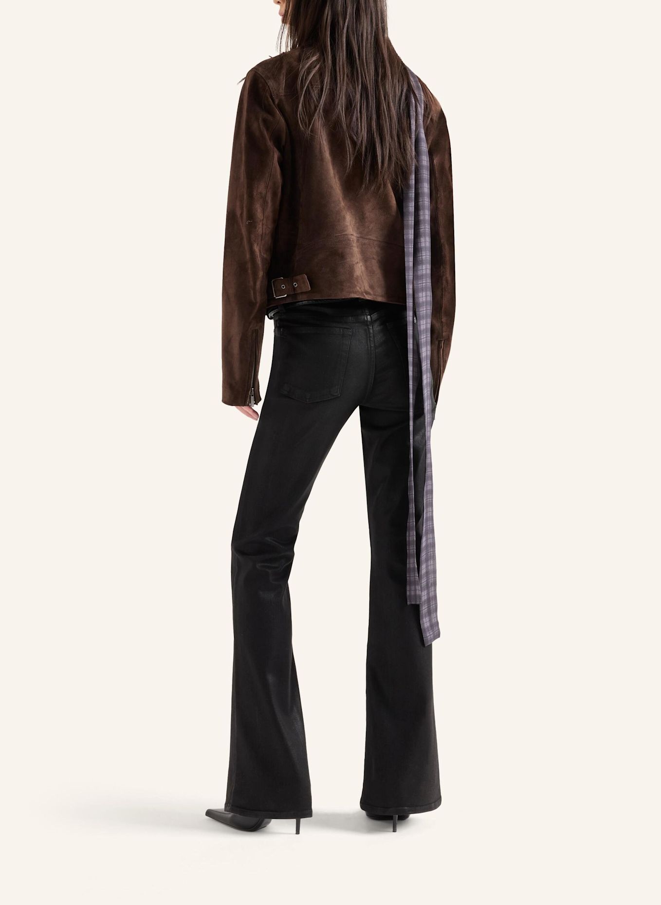7 for all mankind Jeans THE LEGGY BOOTCUT Bootcut fit: SCHWARZ