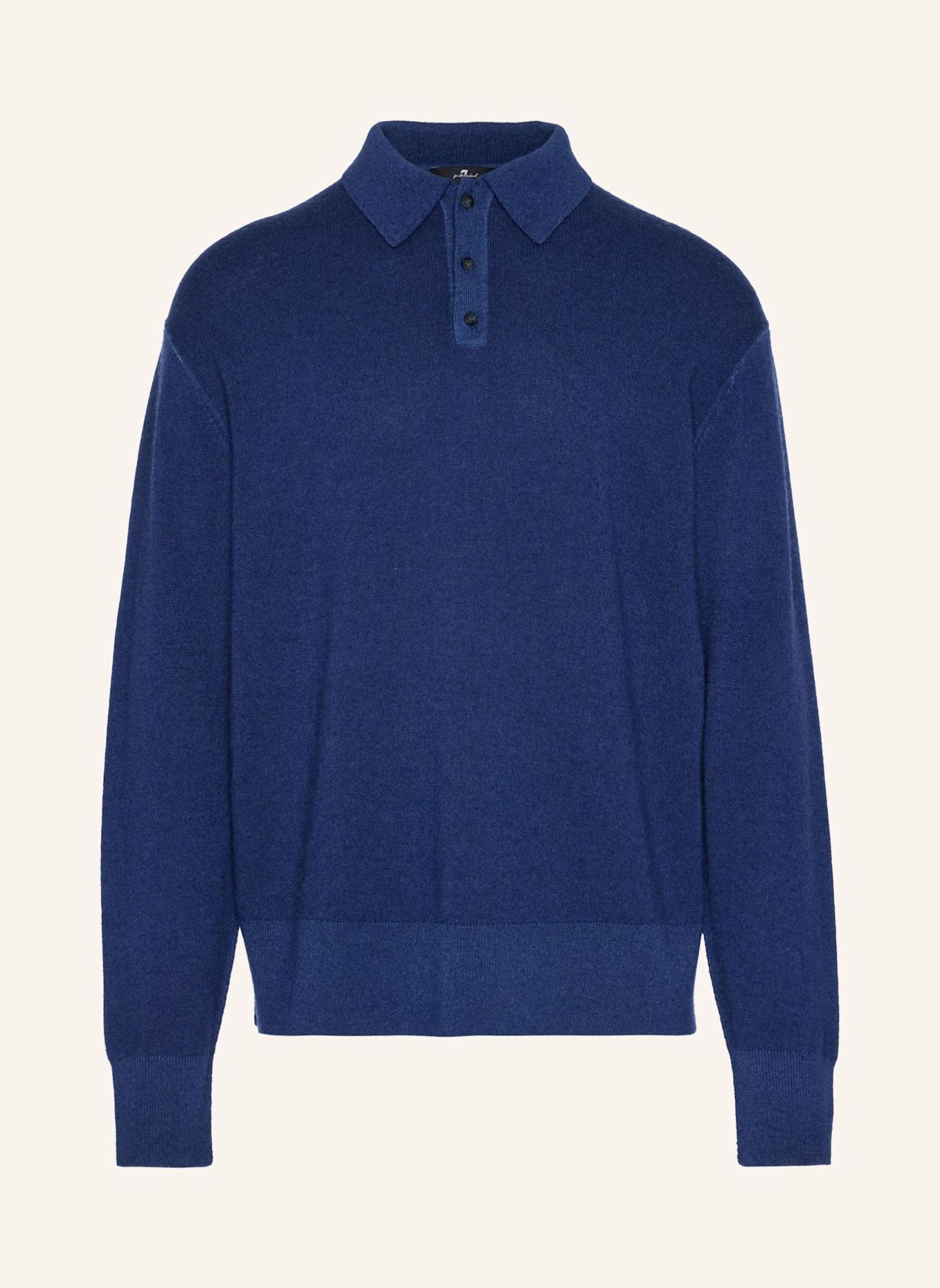 7 for all mankind Gebreide polo met lange mouwen: BRUIN / BLAUW