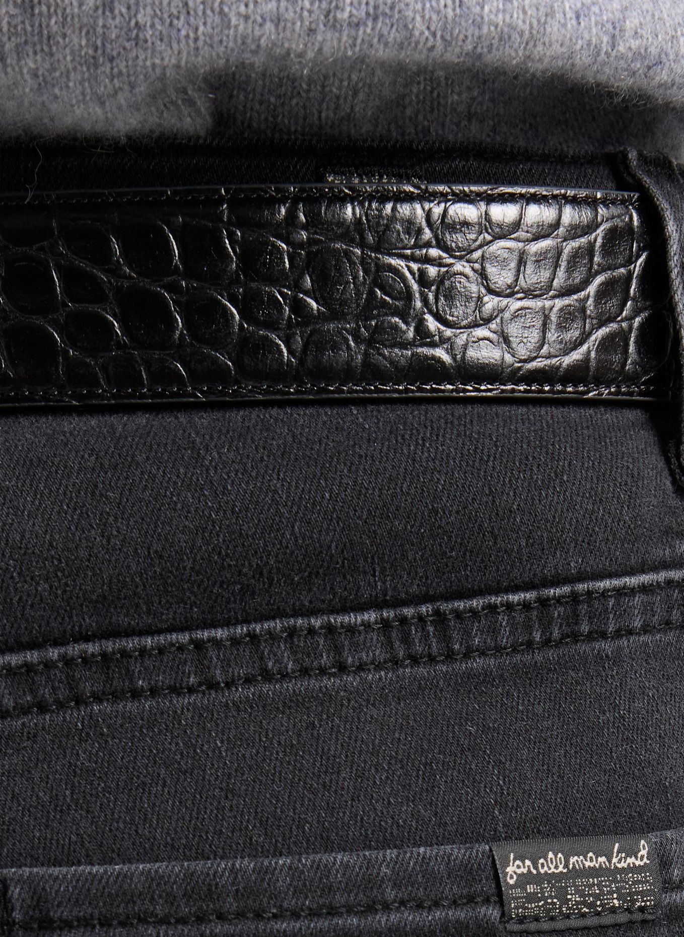 7 for all mankind Jeans BOOTCUT TAILORLESS Bootcut fit: SCHWARZ