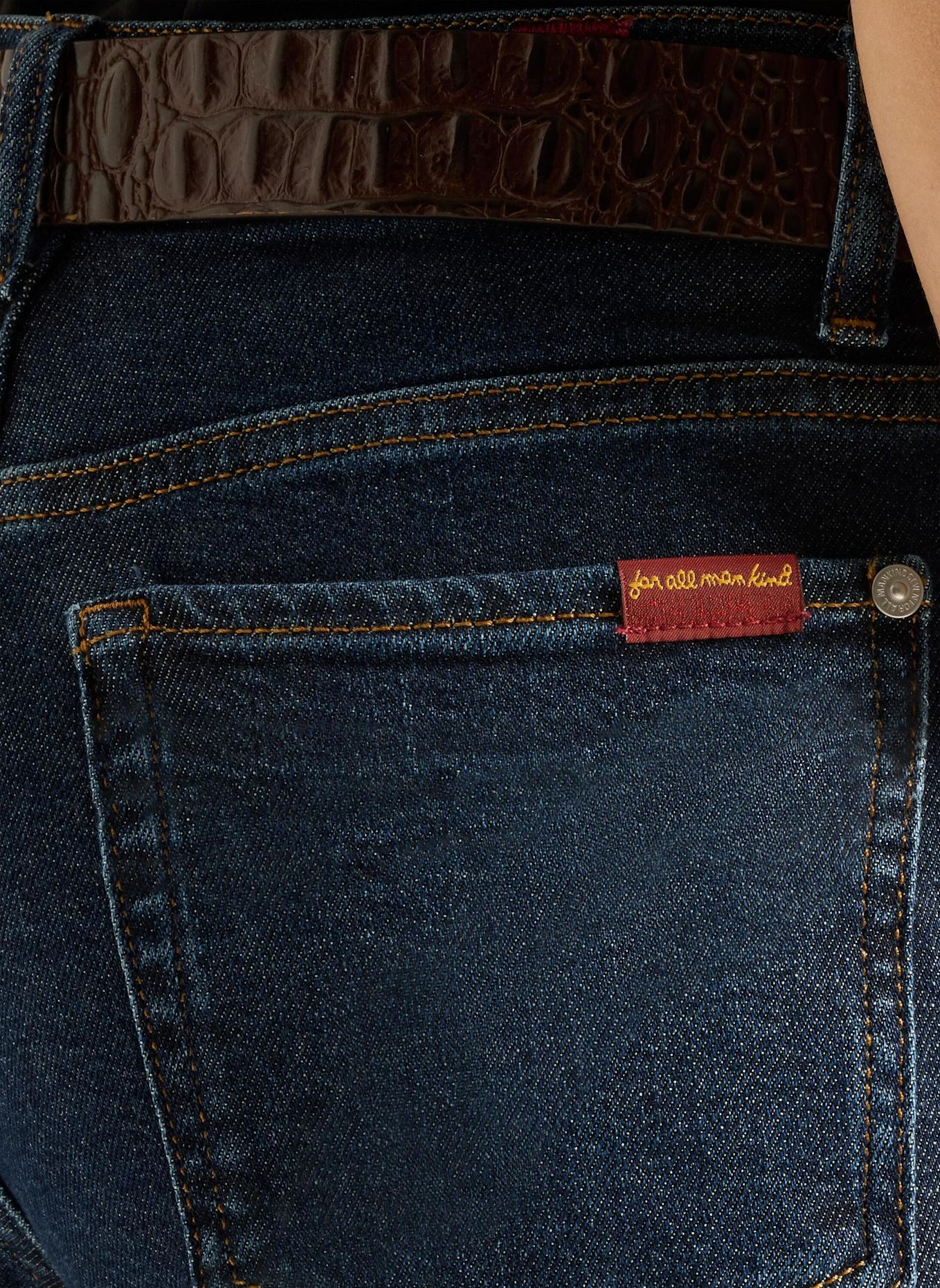 7 for all mankind Jeans MODERN DOJO PETITE Flare fit: BLAU