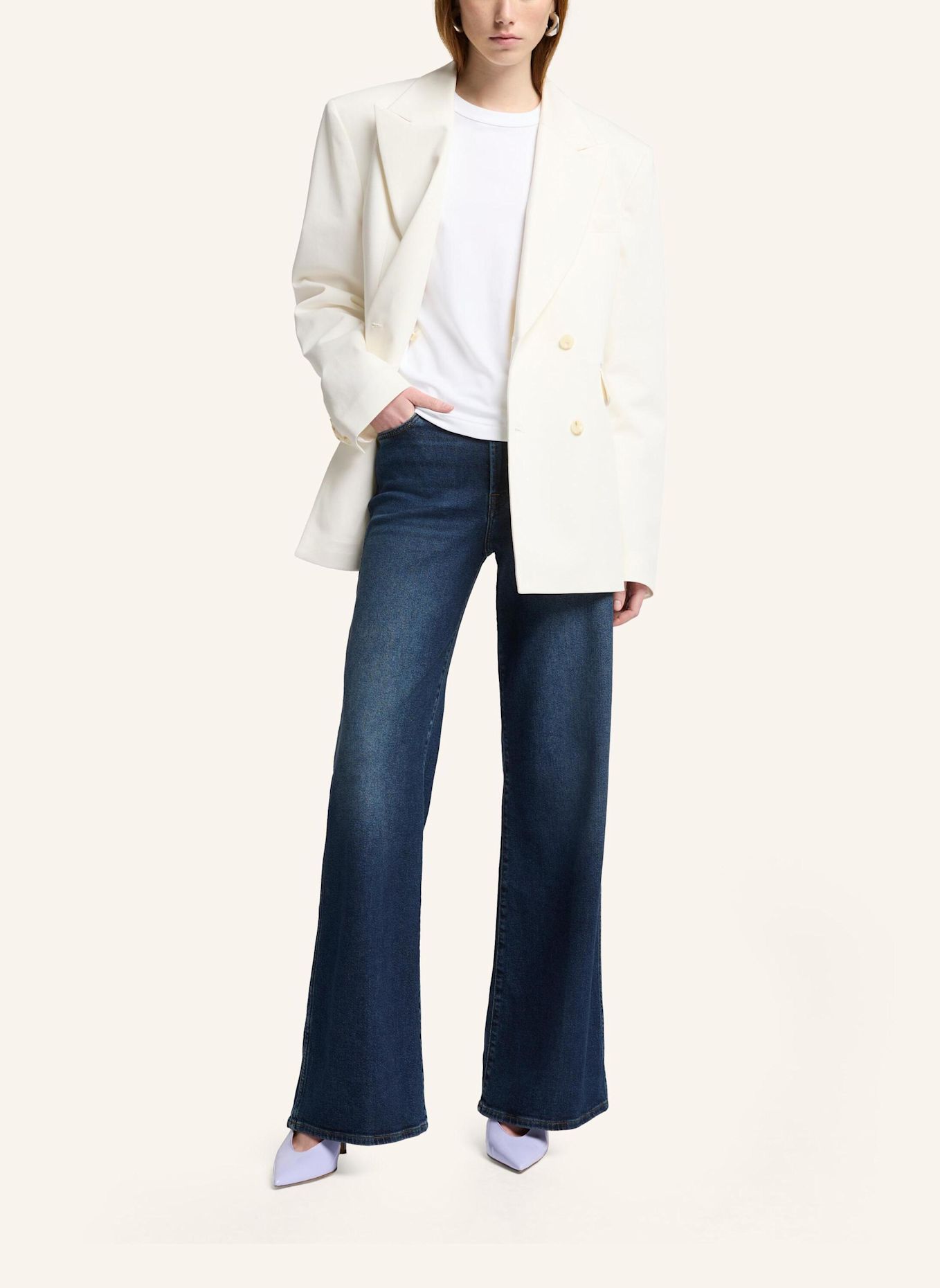 7 for all mankind Flared jeans LOTTA: Dark Blue