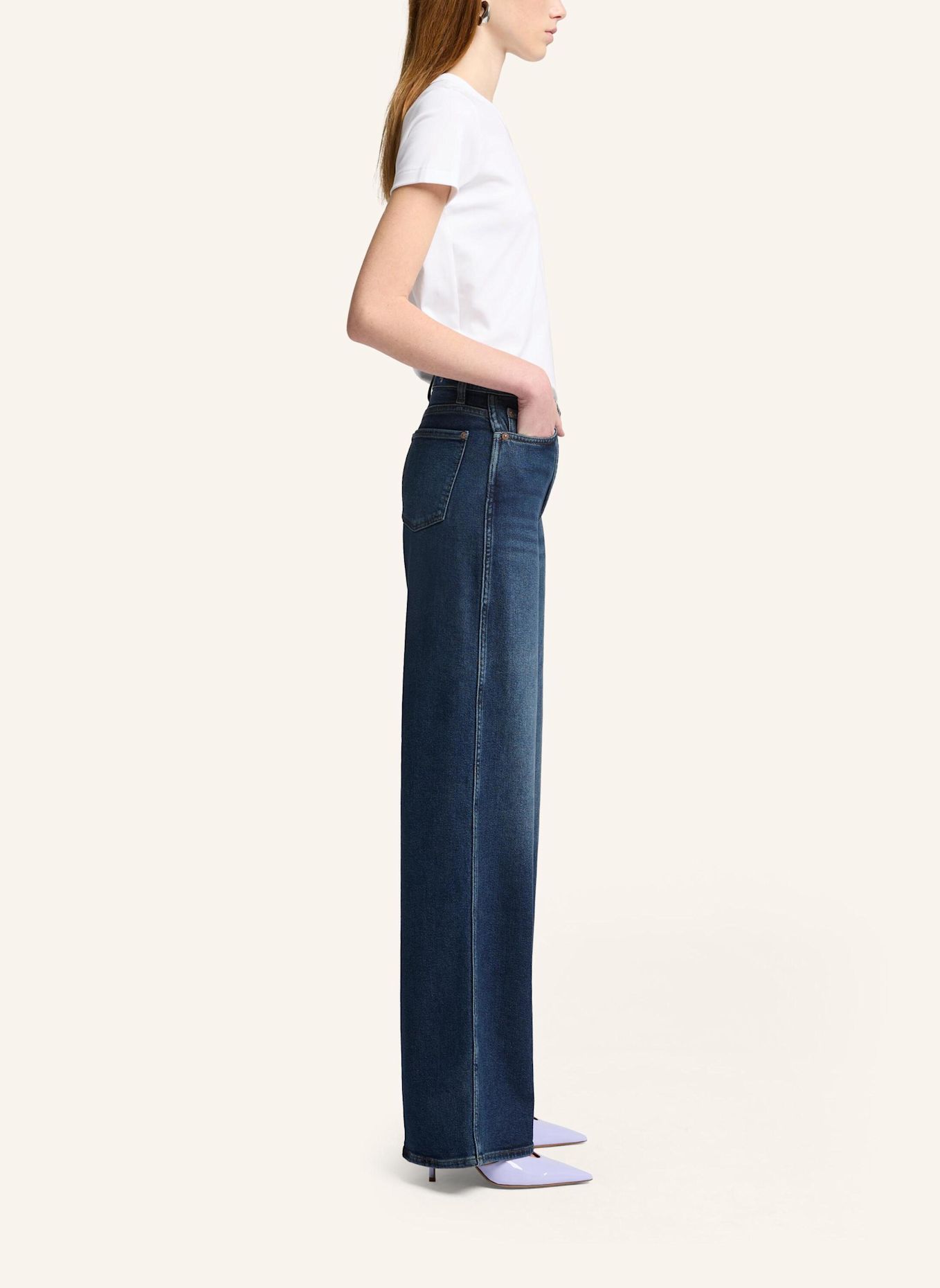 7 for all mankind Flared jeans LOTTA: Dark Blue