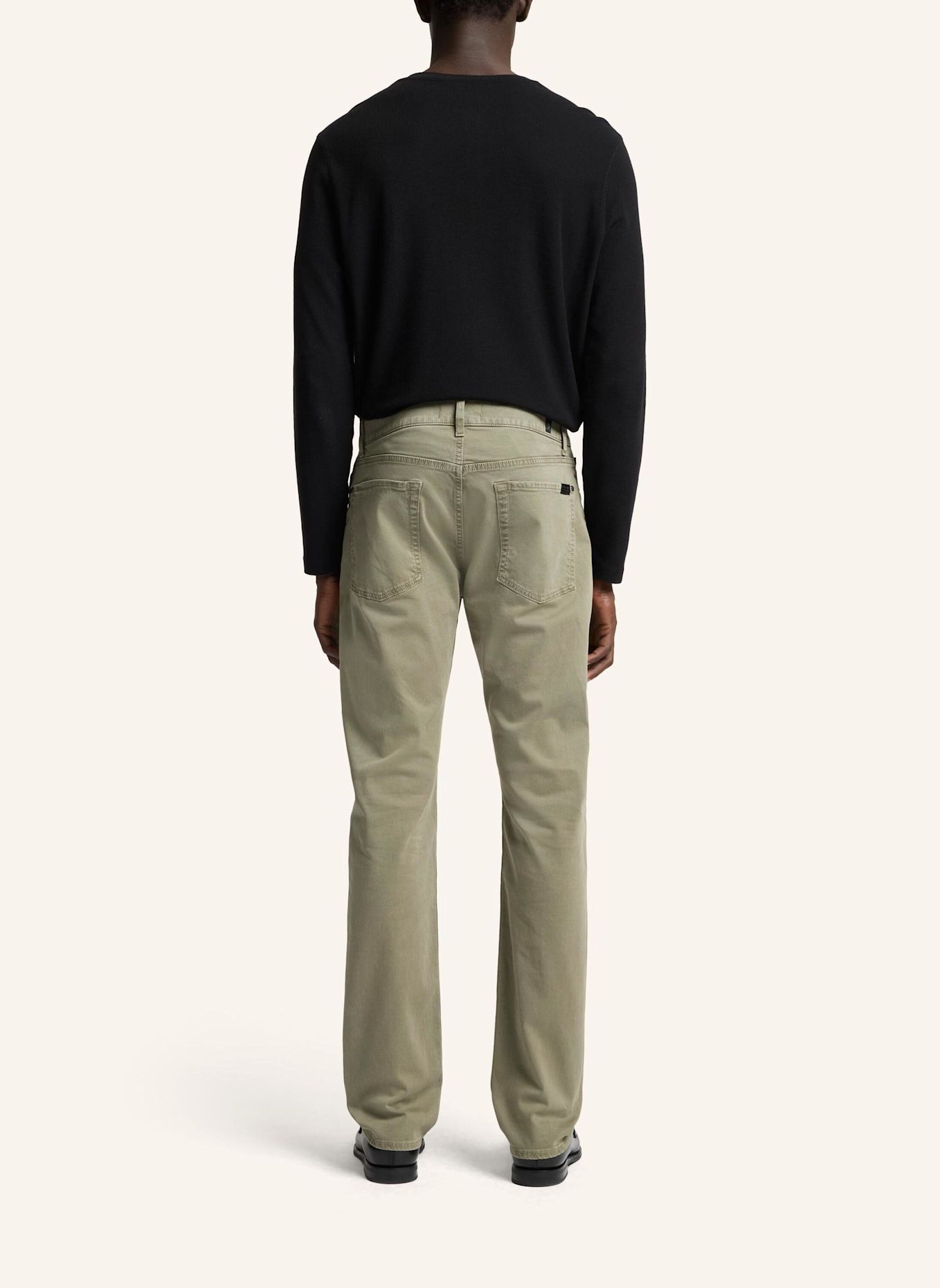 7 for all mankind Broeken THE STRAIGHT Straight fit: GROEN