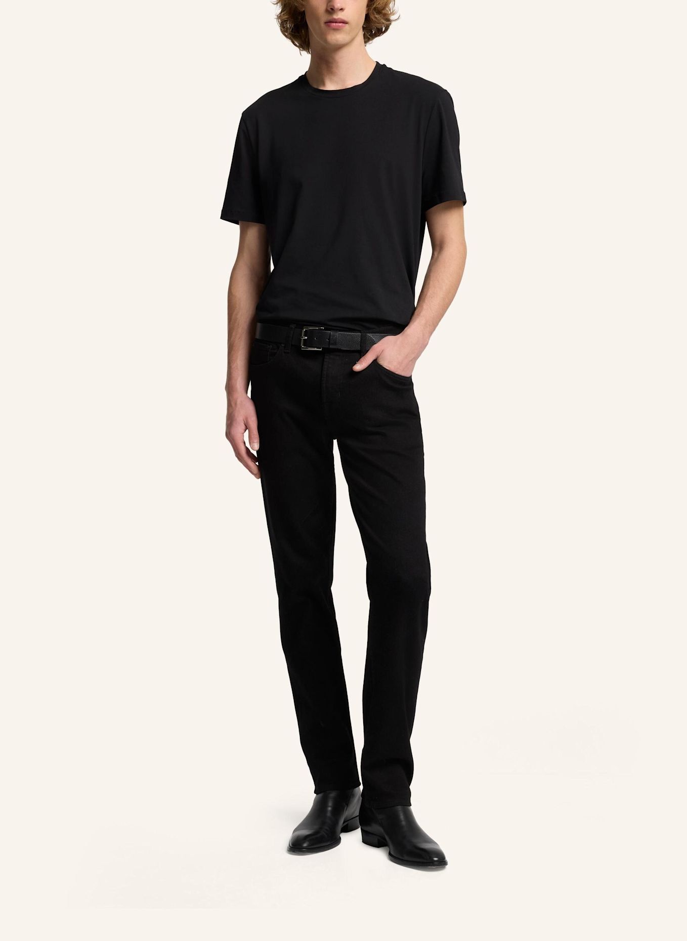 7 for all mankind Jeans SLIMMY Skinny fit: Black Black