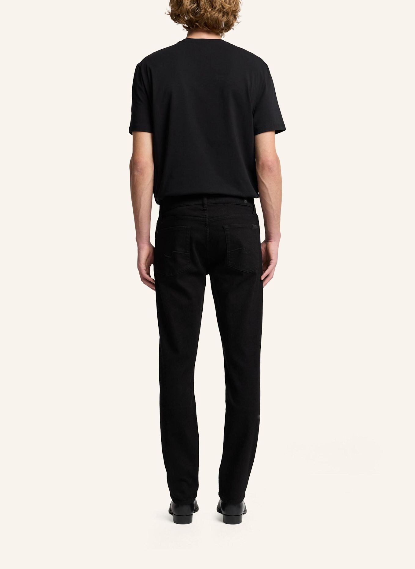 7 for all mankind Jeans SLIMMY Skinny fit: Black Black