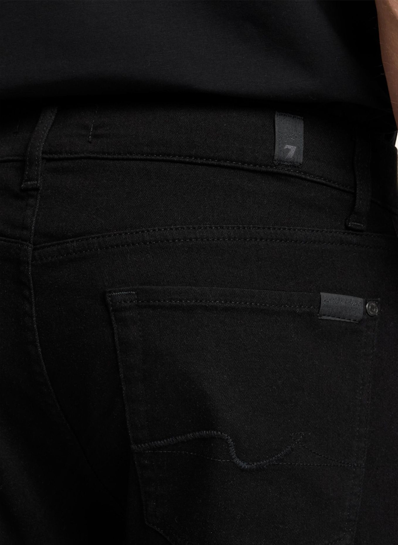 7 for all mankind Jeans SLIMMY Skinny fit: Black Black