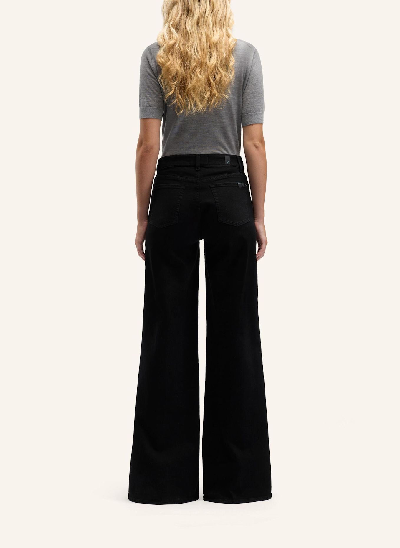 7 for all mankind Jeans LOTTA Wide fit: Black Black