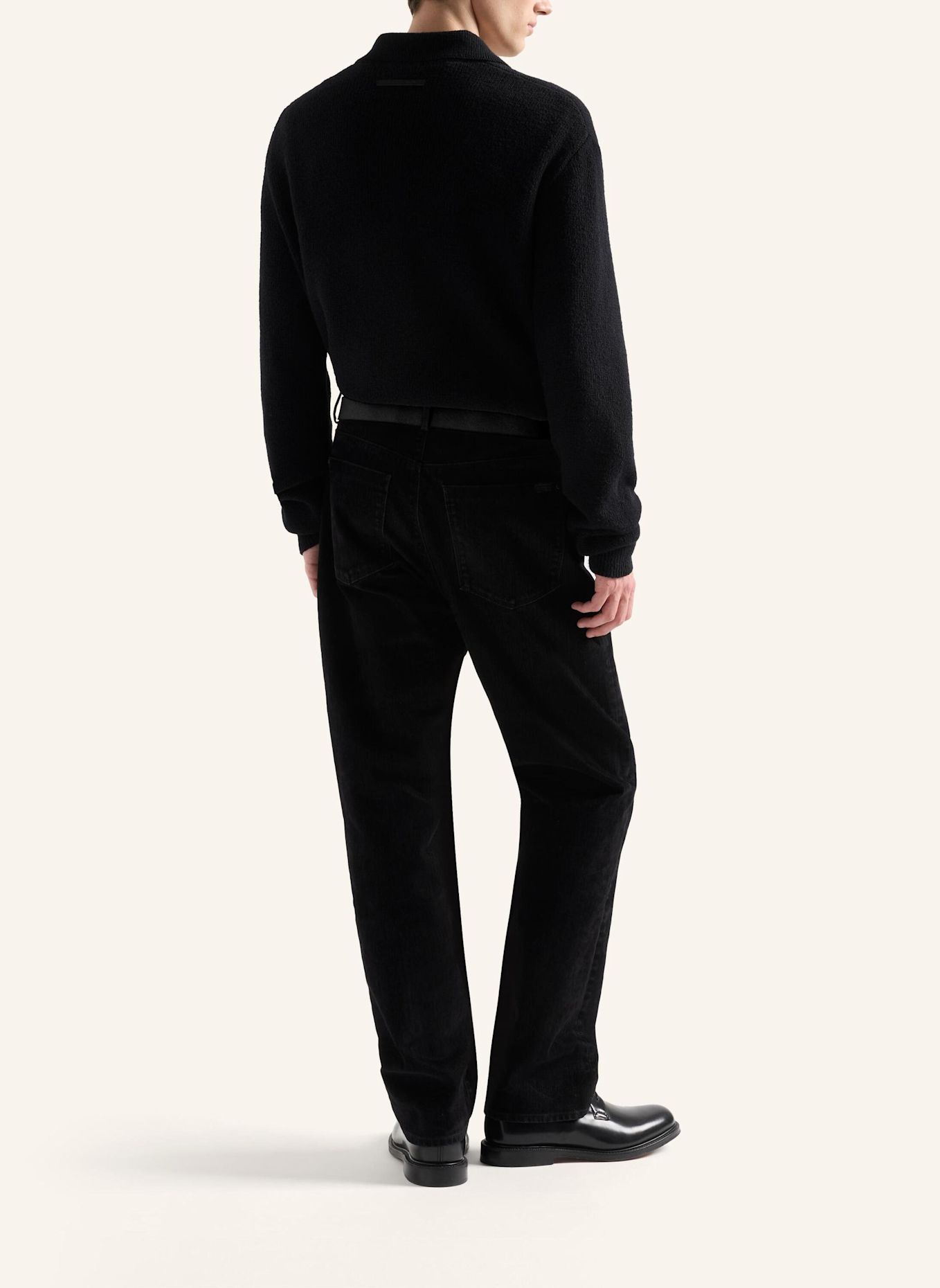 7 for all mankind Jeans MODERN STRAIGHT Straight fit: SCHWARZ