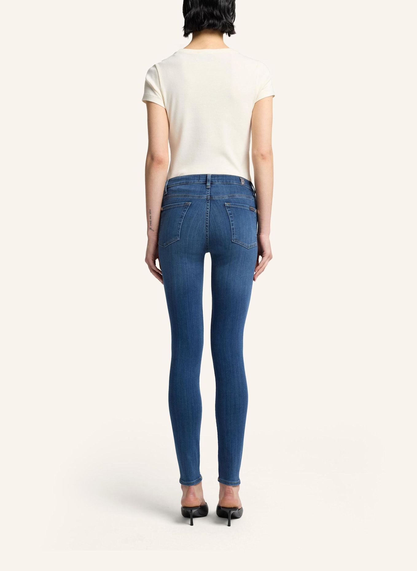 7 for all mankind Skinny jeans HW SKINNY: Mid Blue
