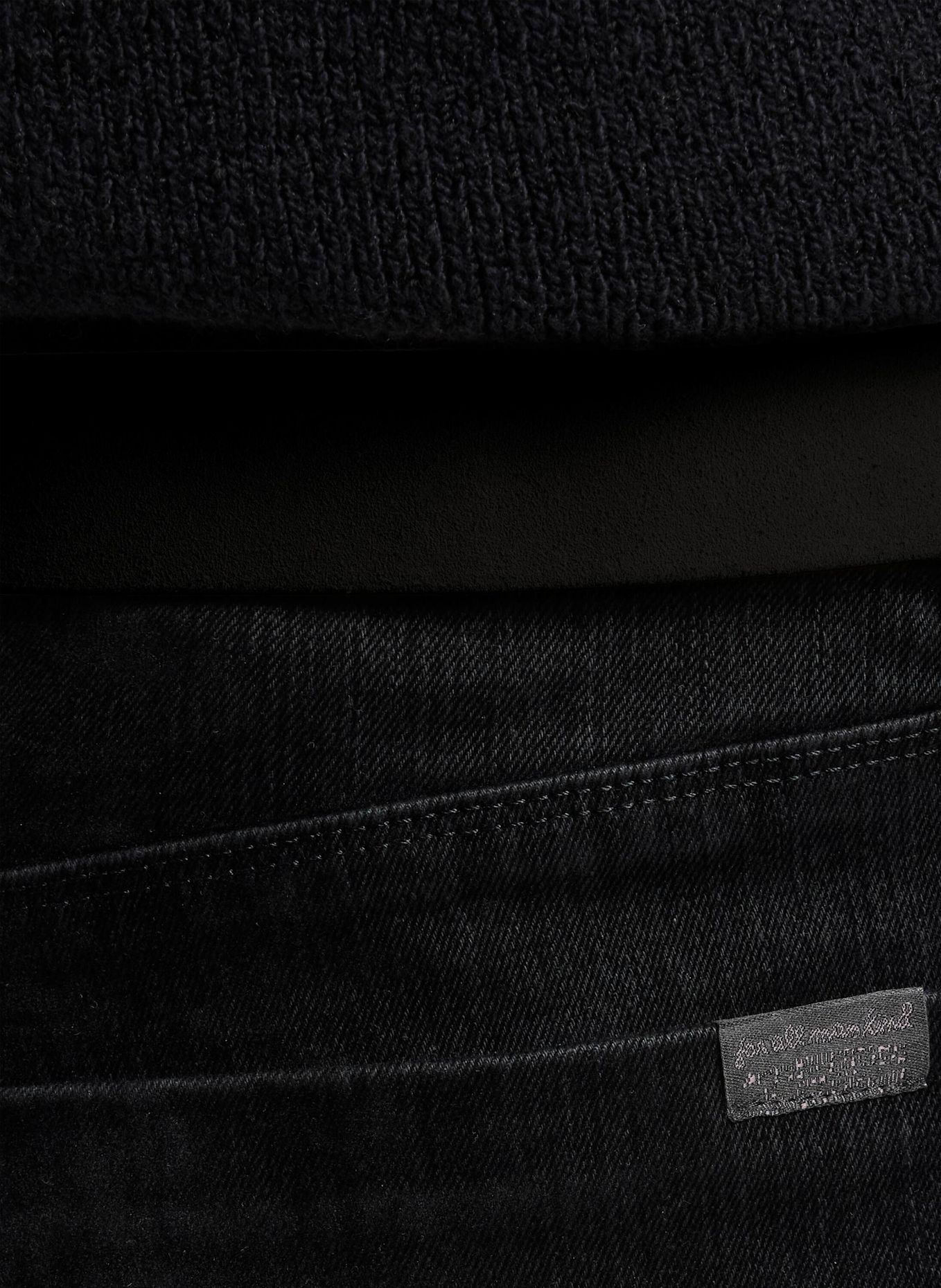 7 for all mankind Jeans MODERN STRAIGHT Straight fit: SCHWARZ